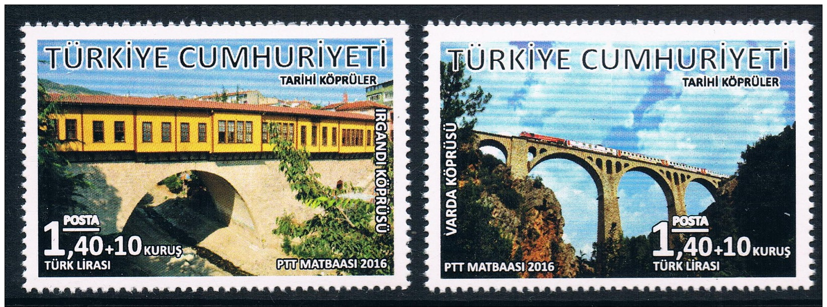 YA0527 Turkey 2016 Modern Building Railway Bridge 2 Full 0213 - Nuovi