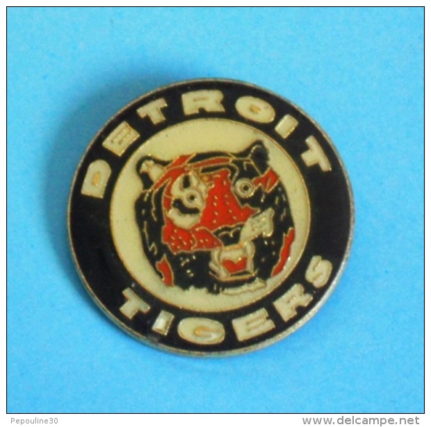 1 PIN'S //  ** BASEBALL ** TIGER DE DÉTROIT ** LIGUE MAJEURE ** . (&copy; 1985 M.L.B. PD - 16 TIGERS TM) - Honkbal