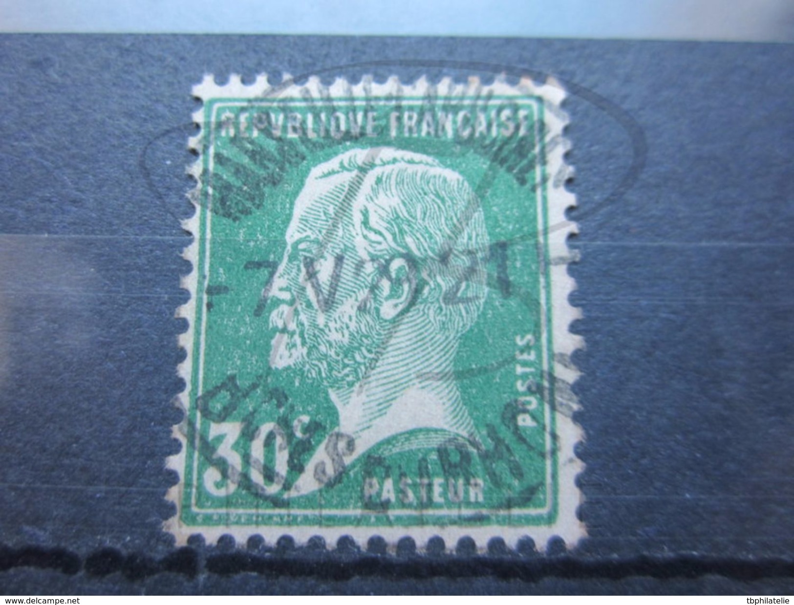 VEND TIMBRE DE FRANCE N° 174 , OBLITERATION " MARSEILLE-CAPUCINE " !!! - 1922-26 Pasteur