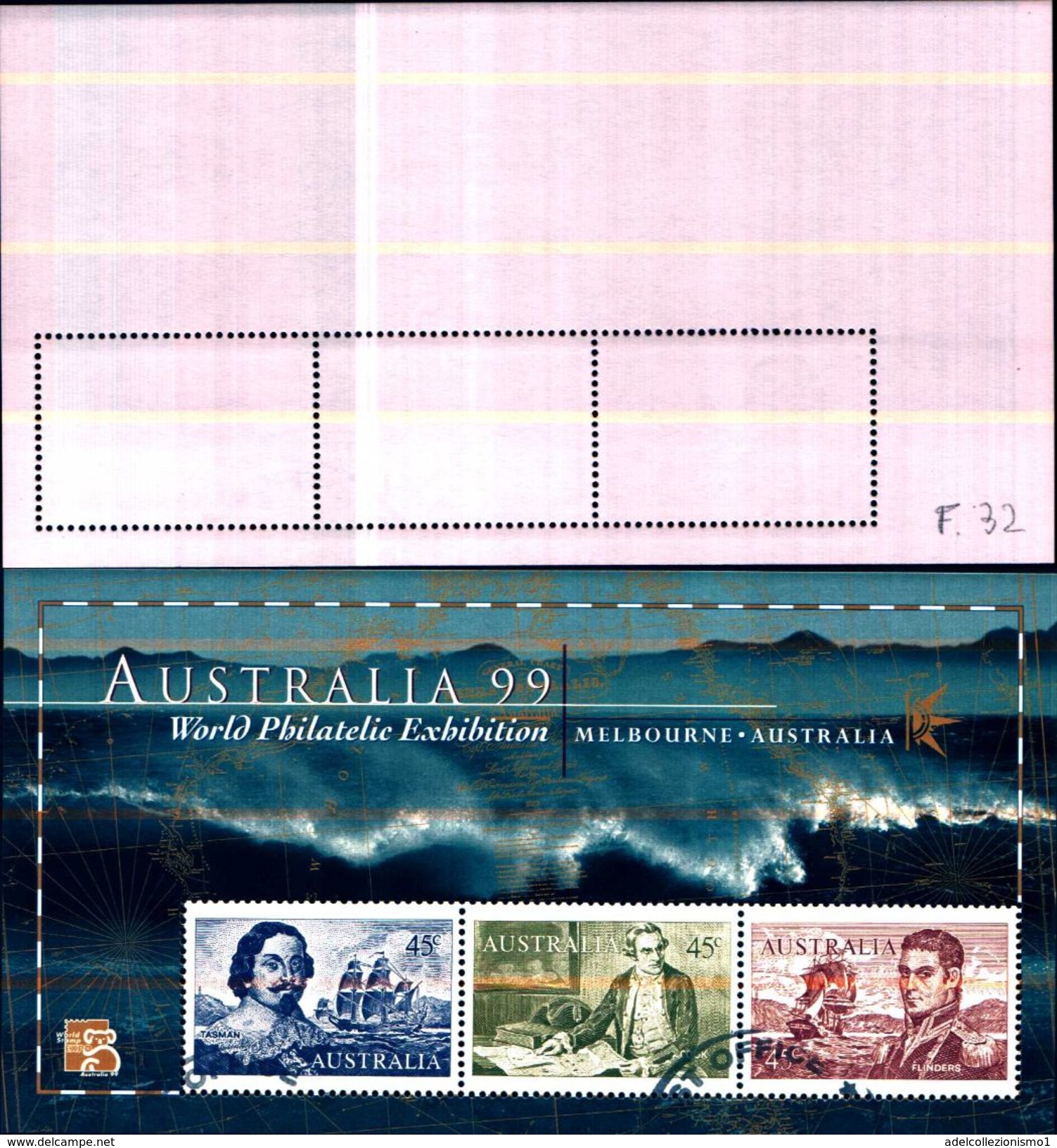 85335) Australia 1999 Bf 32- Esposizione Filatelica A Melbourne Usato - Blocchi & Foglietti