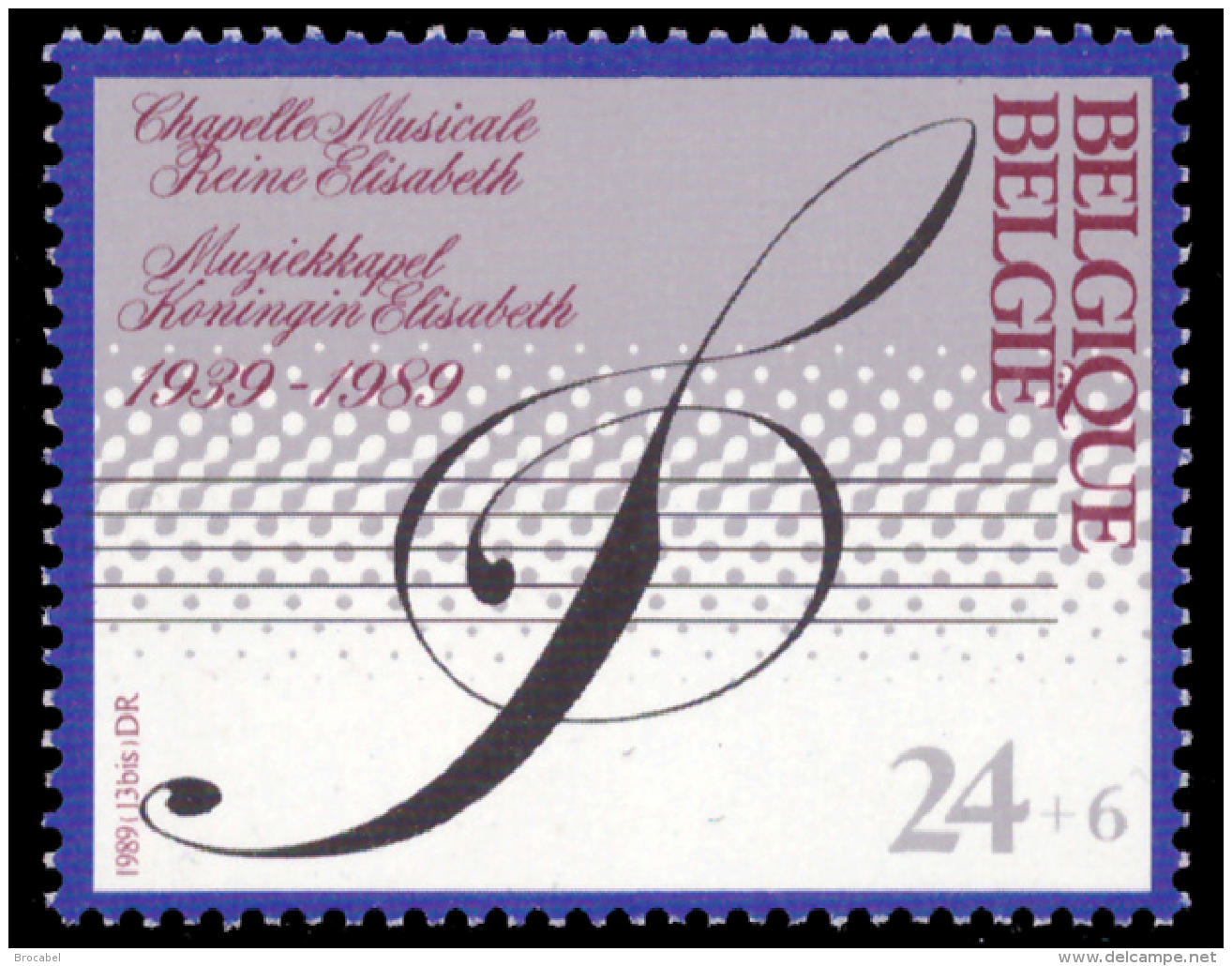 Belgium 2344**  Chapelle Musicale Reine Elisabeth MNH - Unused Stamps