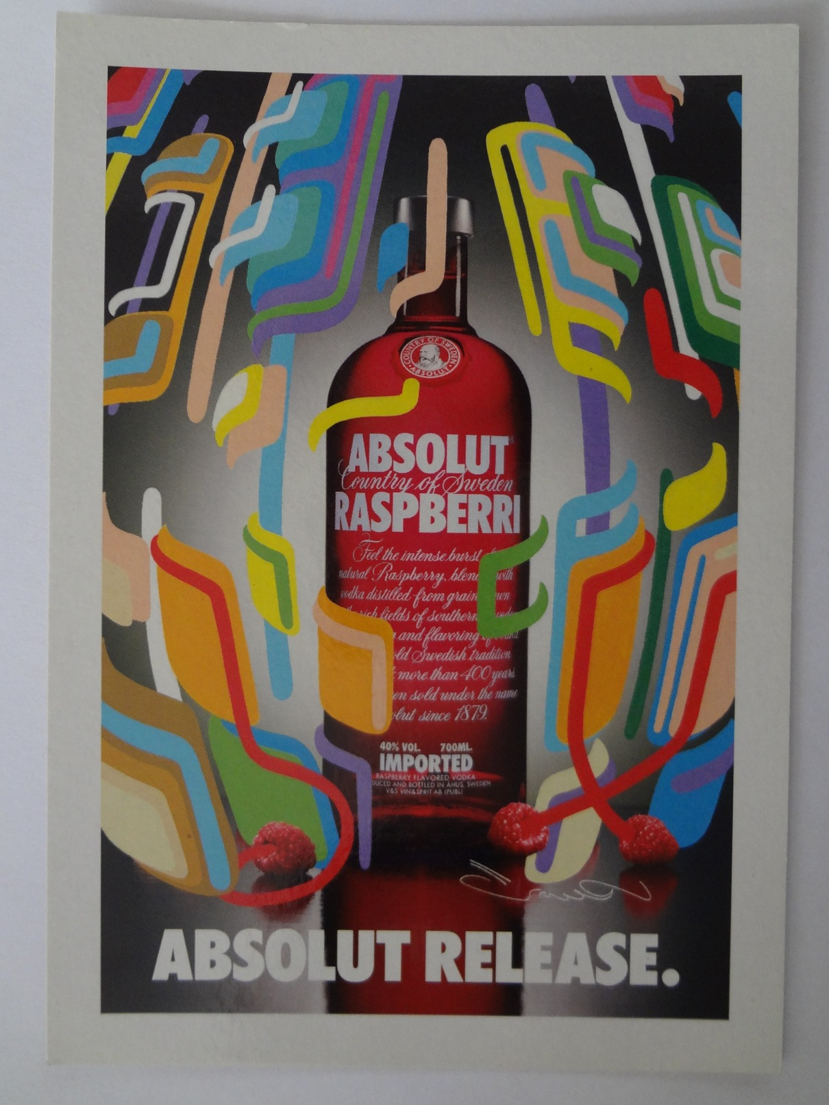 666-Cartolina Promocard PC N.6902 Absolut Vodka Collection - Pubblicitari