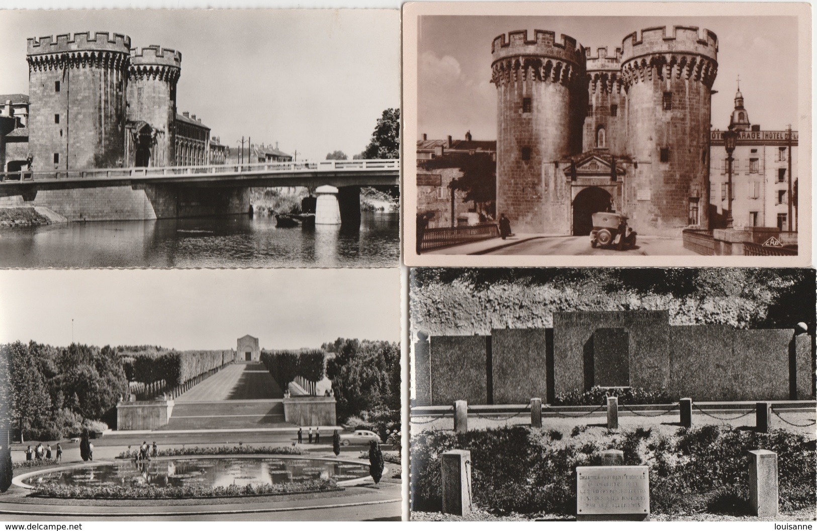 17 / 11 / 320  -  LOT  DE  20  CP    &  CPSM    DE  VERDUN  (  55 )  Toutes Scanées - 5 - 99 Postcards