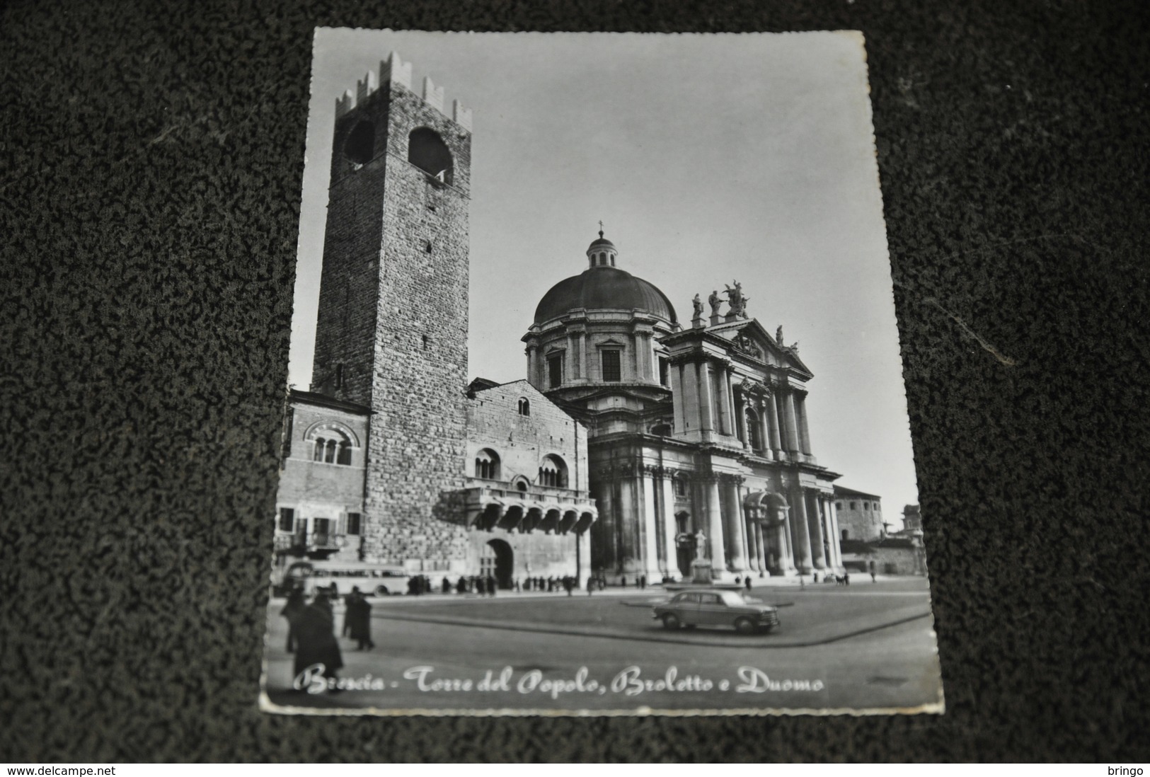 829- Brescia, Torre Del Popole, Broletto E  Duomo - 1965 - Chiese E Conventi