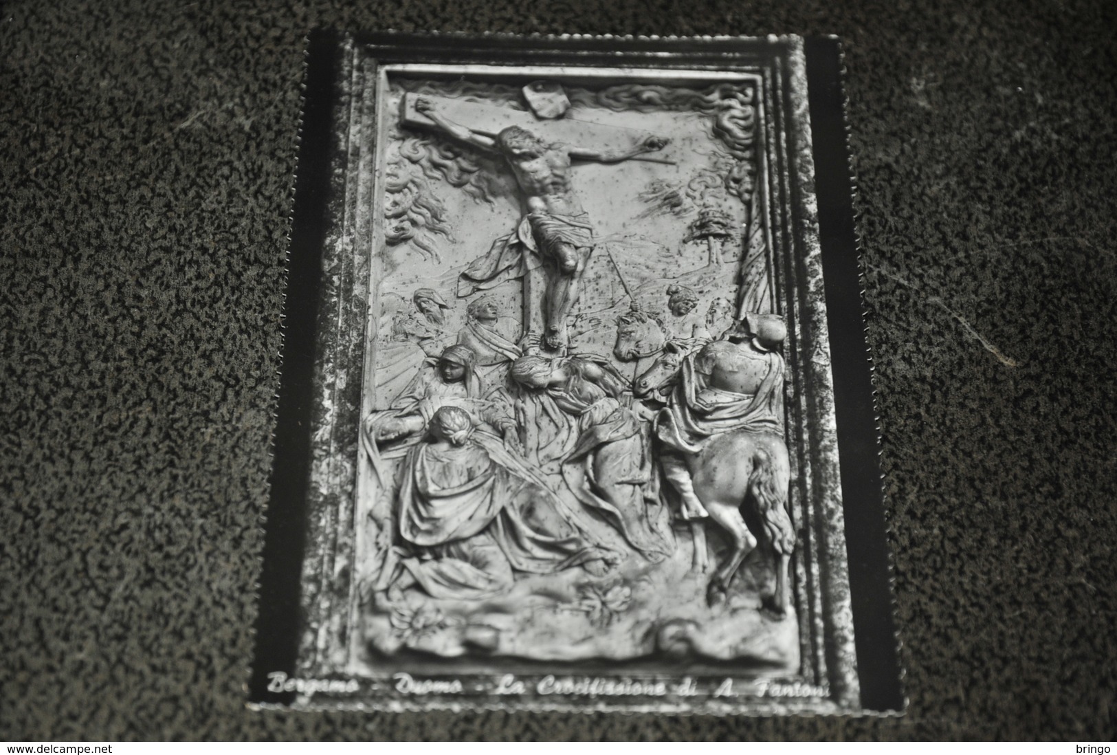 844- Bergamo, Duomo, La Crocifissione Di A. Fantoni - Chiese E Conventi