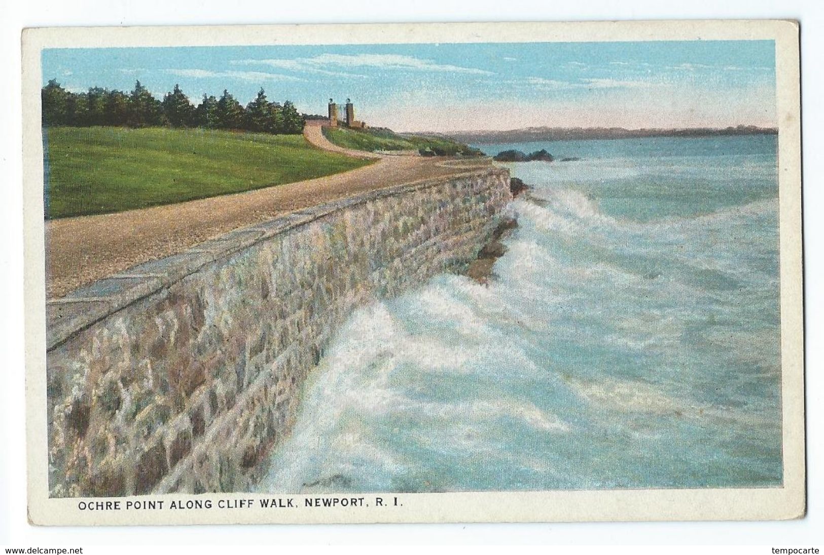 Newport - Ochre Point Along Cliff Walk - Newport