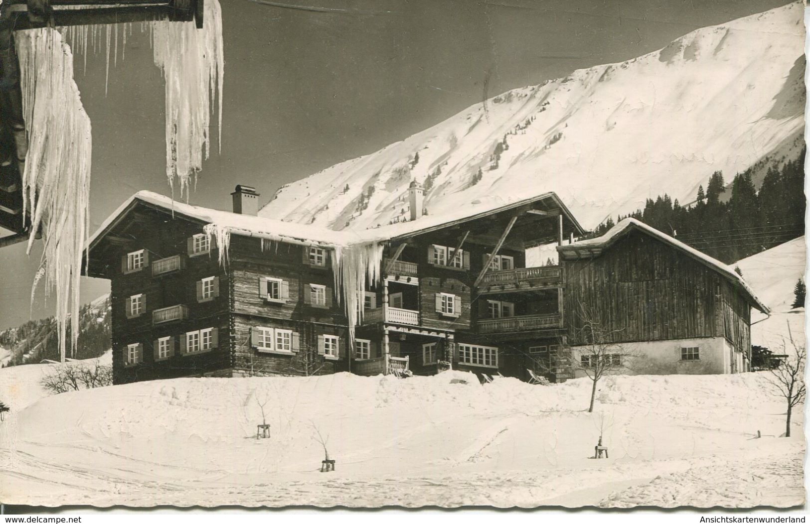 Riezlern - Zum Berg- Und Skiführer Gottlieb Kessler Haus Nr. 30  1957 (001608) - Stuben