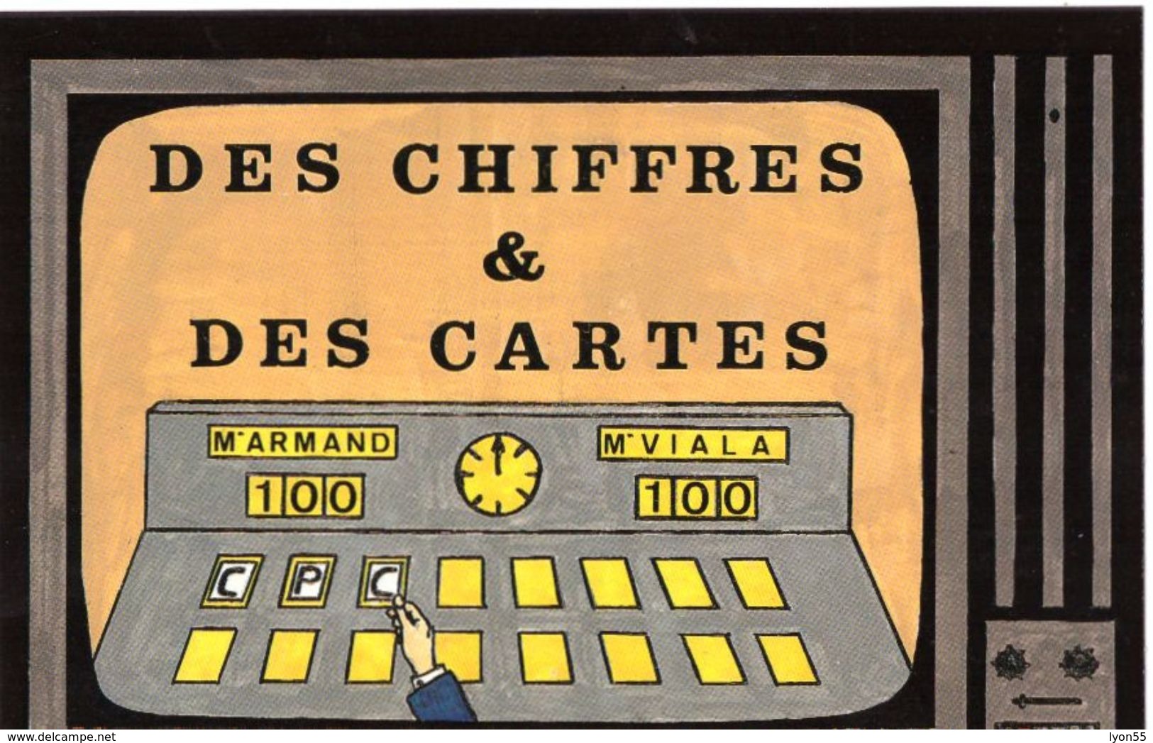 Lot de 26 cartes "les 100 amis de "CPC