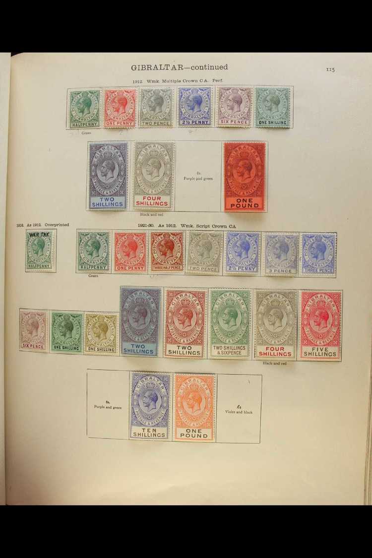 5001 INCREDIBLE 1840 TO 1936 MINT COMMONWEALTH COLLECTION! A Stanley Gibbons "NEW IDEAL" Volume 1 Album For The British  - Other & Unclassified