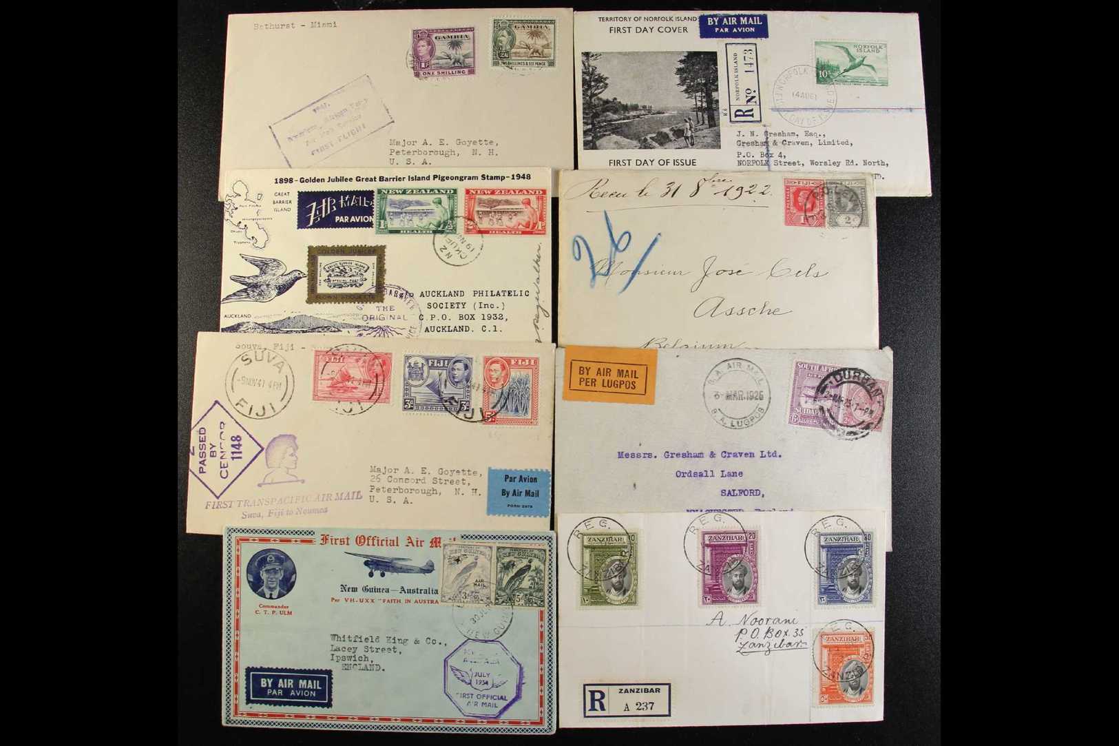 5007 BRITISH COMMONWEALTH COVERS BONANZA BOX 1900's To 1980's Commercial And Philatelic Covers Hoard Loose In A Carton.  - Other & Unclassified