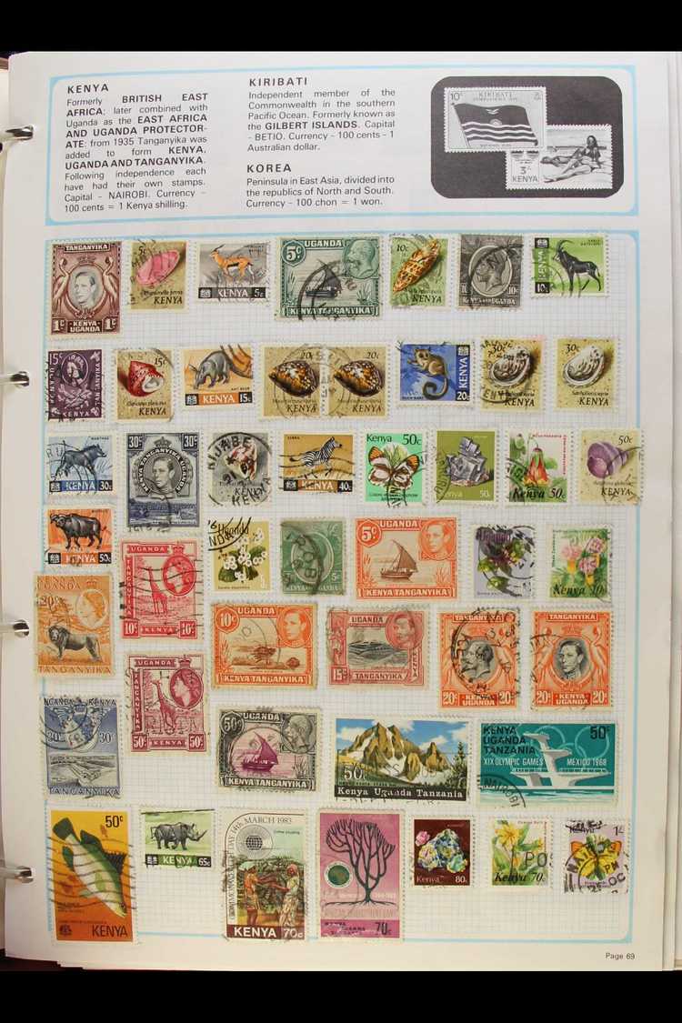 5032 MASSIVE WORLD COLLECTION 19th Century To 1990's Some Mint But Mostly Used Stamps In Four Albums. We See Issues From - Other & Unclassified