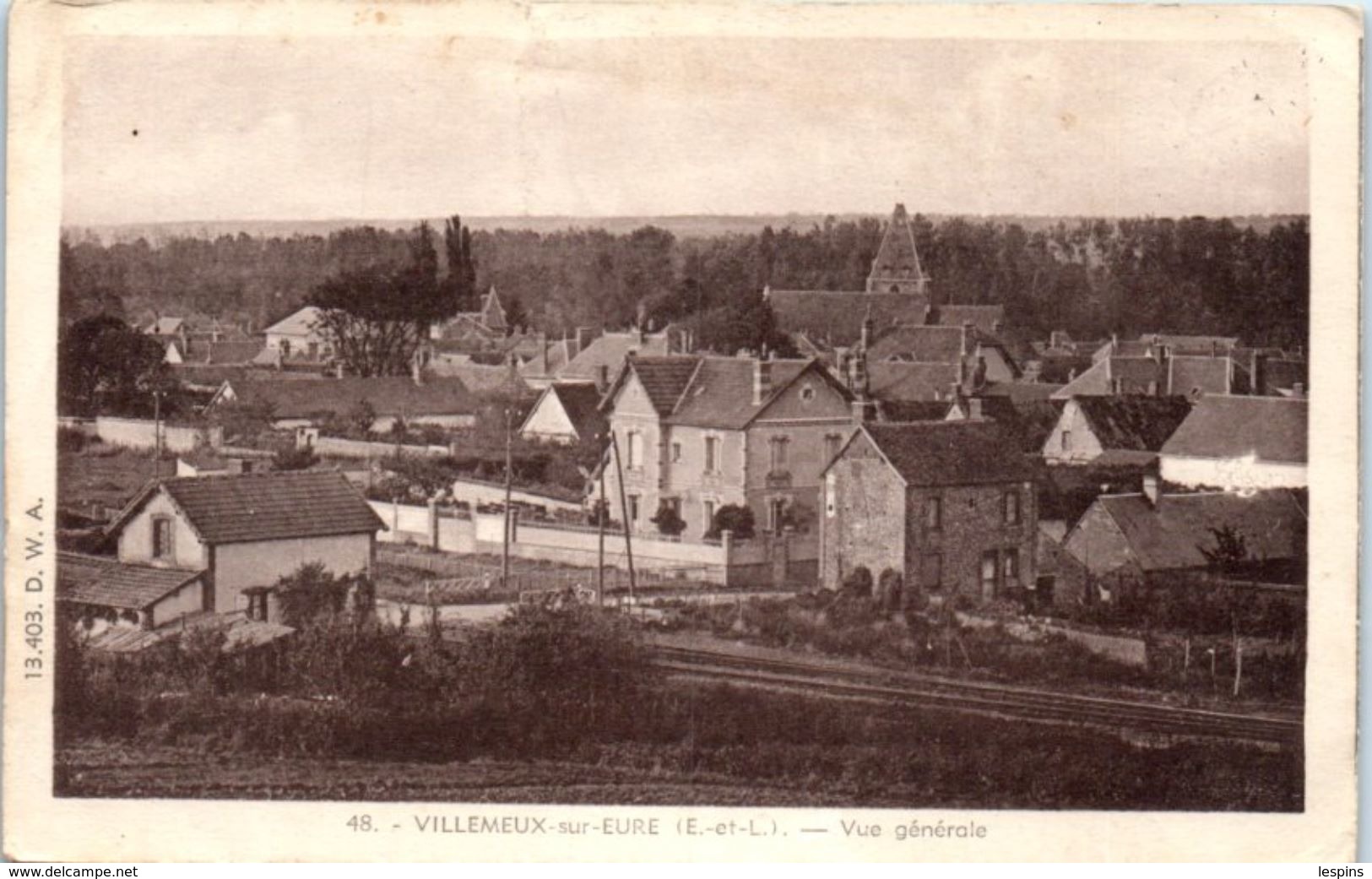 28 - VILLEMEUX --  Vue Générale - Villemeux-sur-Eure