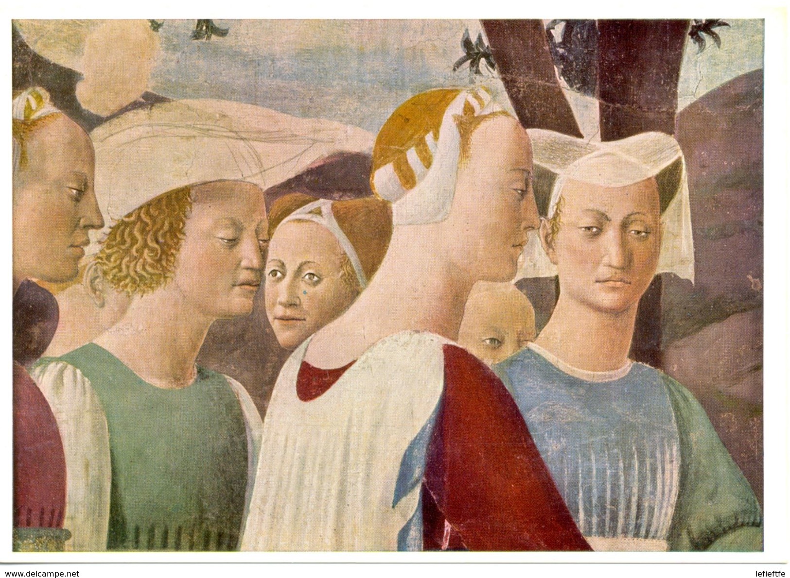 Italie - Toscane - Arezzo - San Francesco Piero Della Francesca - L'adorazione Del Ponte (Particolare) - 373 - - Arezzo