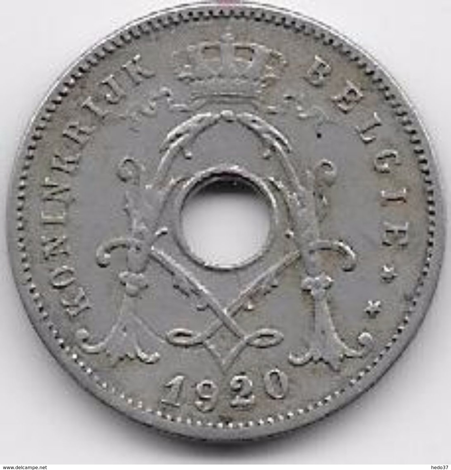 Belgique - 5 Centimes 1920 - 5 Centimes