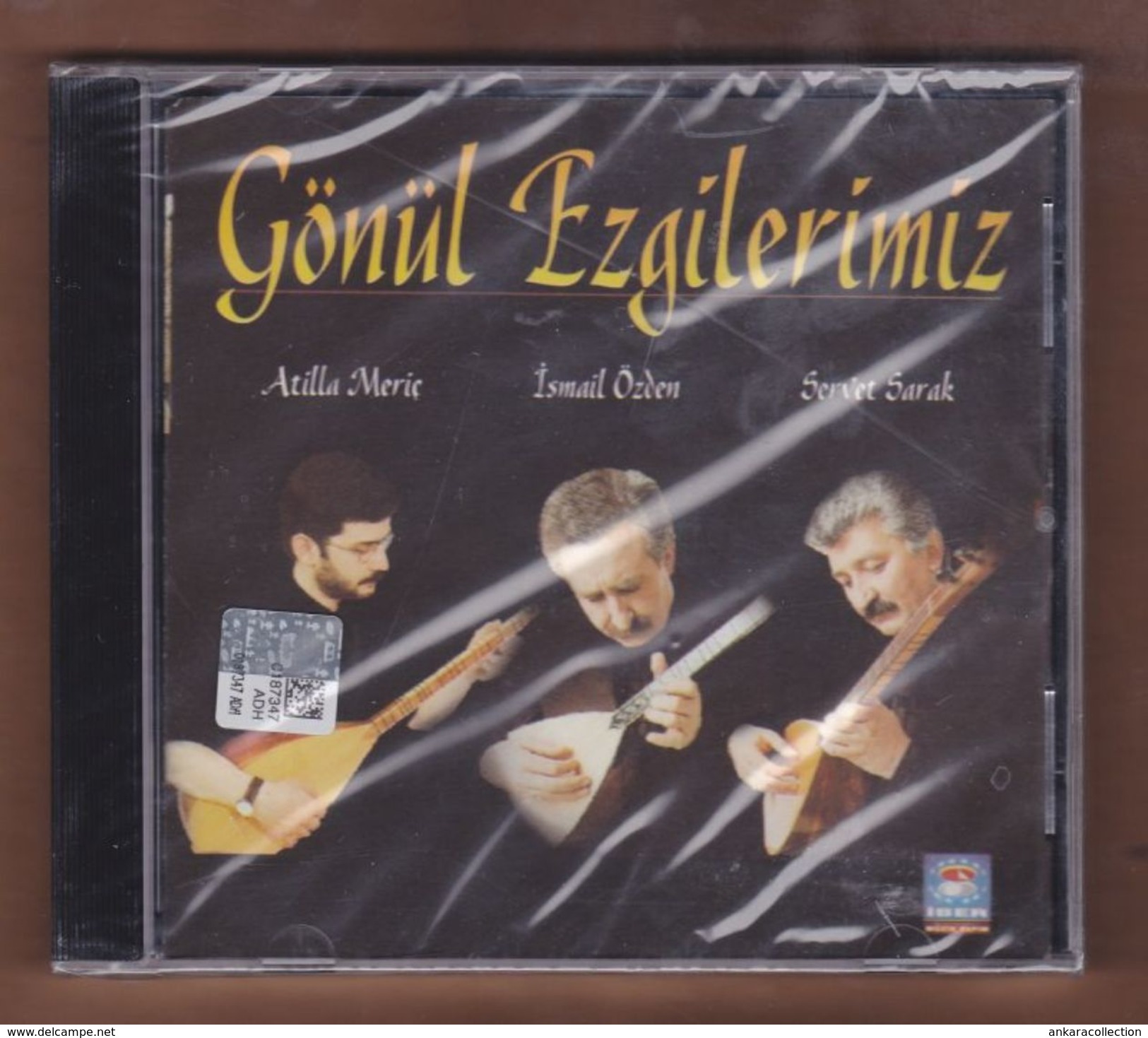 AC -  Atilla Meriç Ismail özden Servet Sarak Gözül Ezgilerimiz BRAND NEW TURKISH MUSIC CD - Wereldmuziek