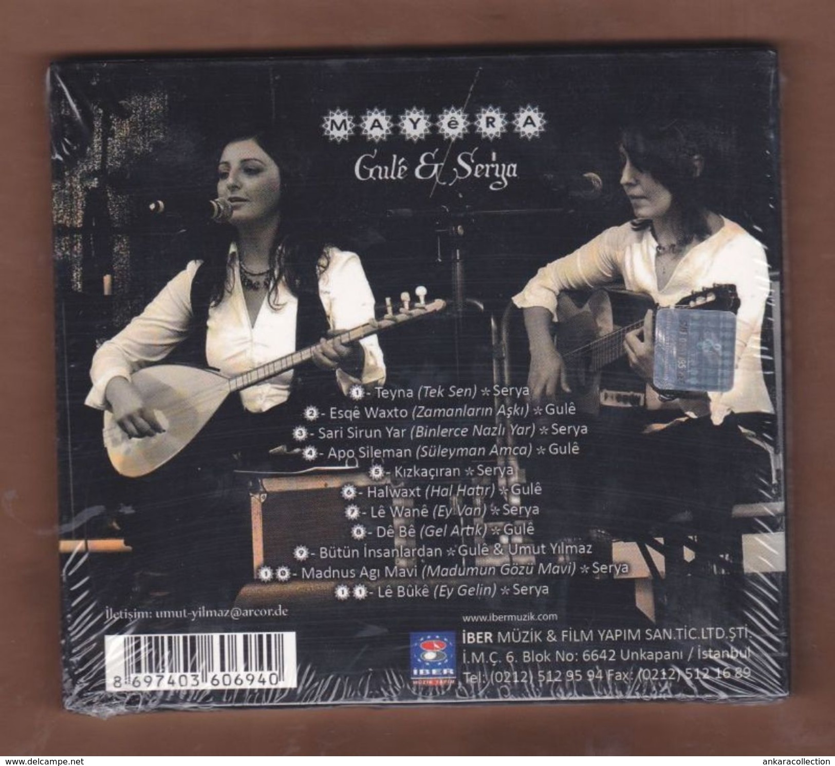 AC -  Gule & Serya Mayera BRAND NEW TURKISH MUSIC CD - World Music