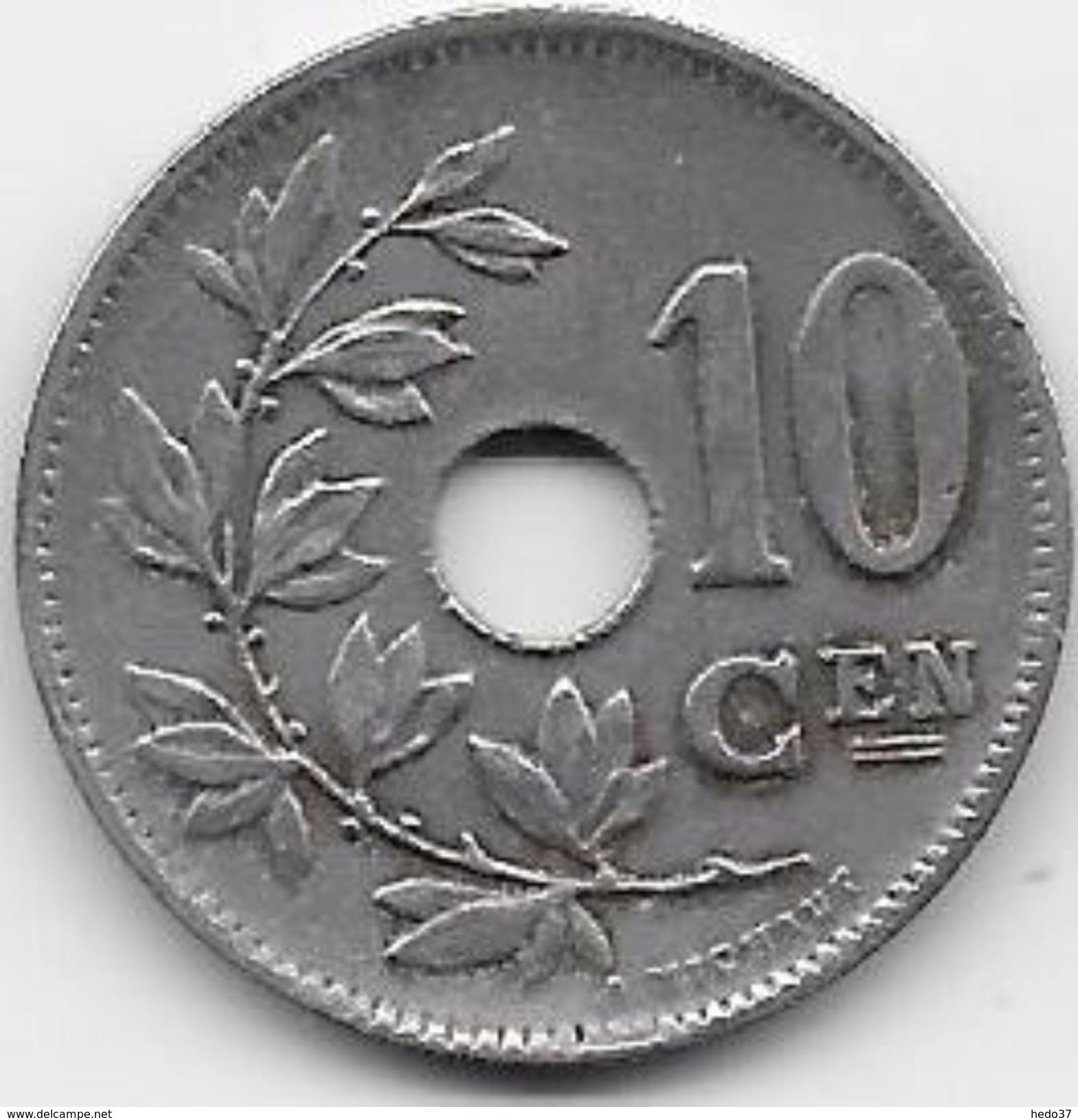 Belgique - 10 Centimes 1926 - 10 Cent