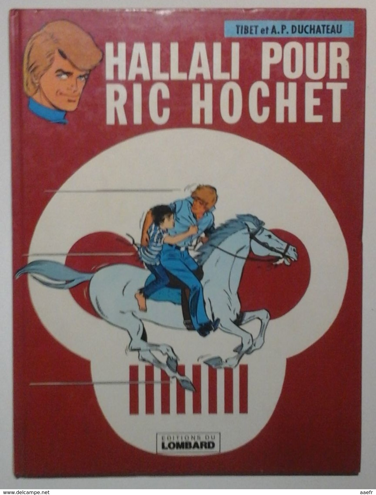 EO Ric Hochet - Hallali Pour Ric Hochet - Tibet & Duchateau -  Lombart 1979 - Réf. 28' E.O. - Ric Hochet
