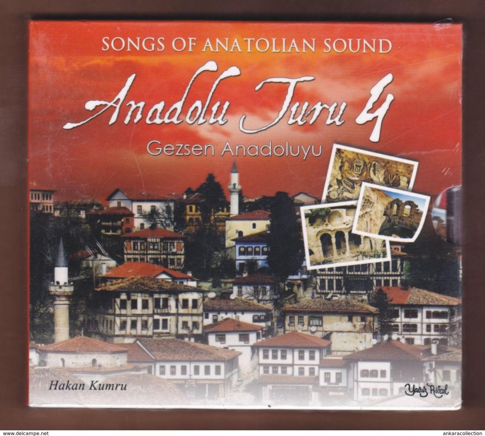 AC -  Hakan Kumru Anadolu Turu 4 Gezsen Anadoluyu Songs Of Anatolian Sound BRAND NEW TURKISH MUSIC CD - World Music