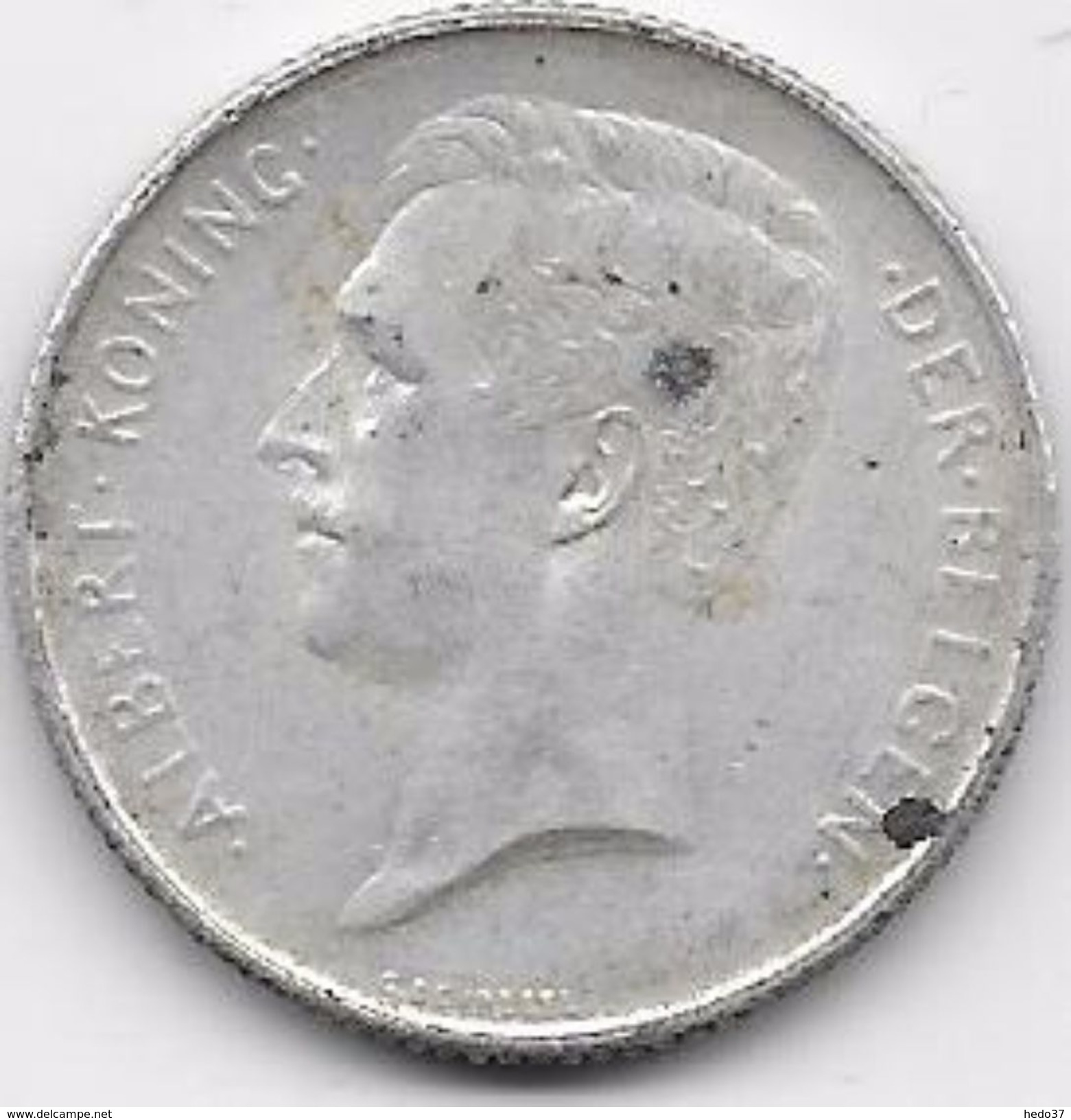 Belgique - 1 Franc 1914 - Argent - 1 Franc