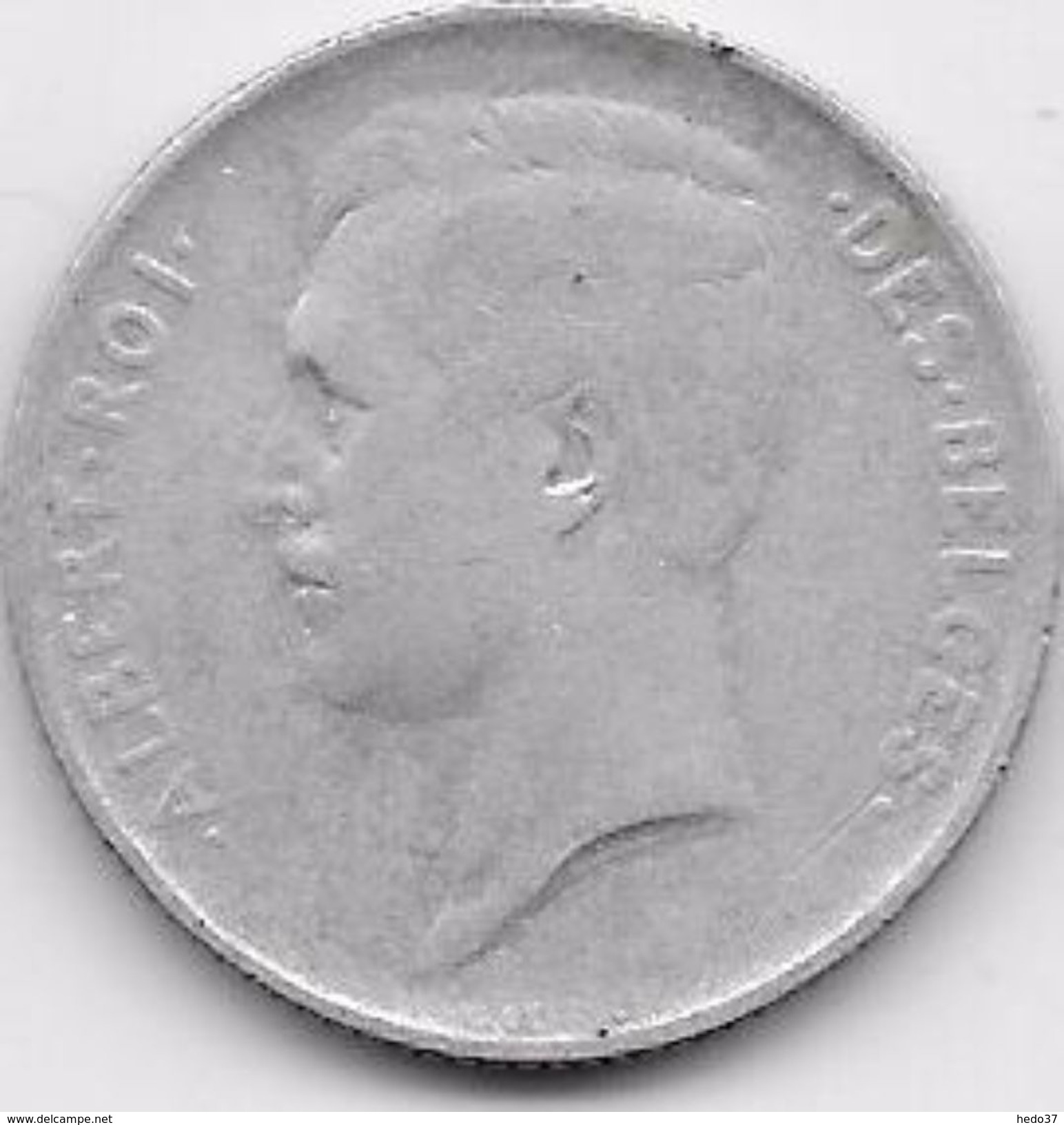 Belgique - 1 Franc 1913 - Argent - 1 Frank