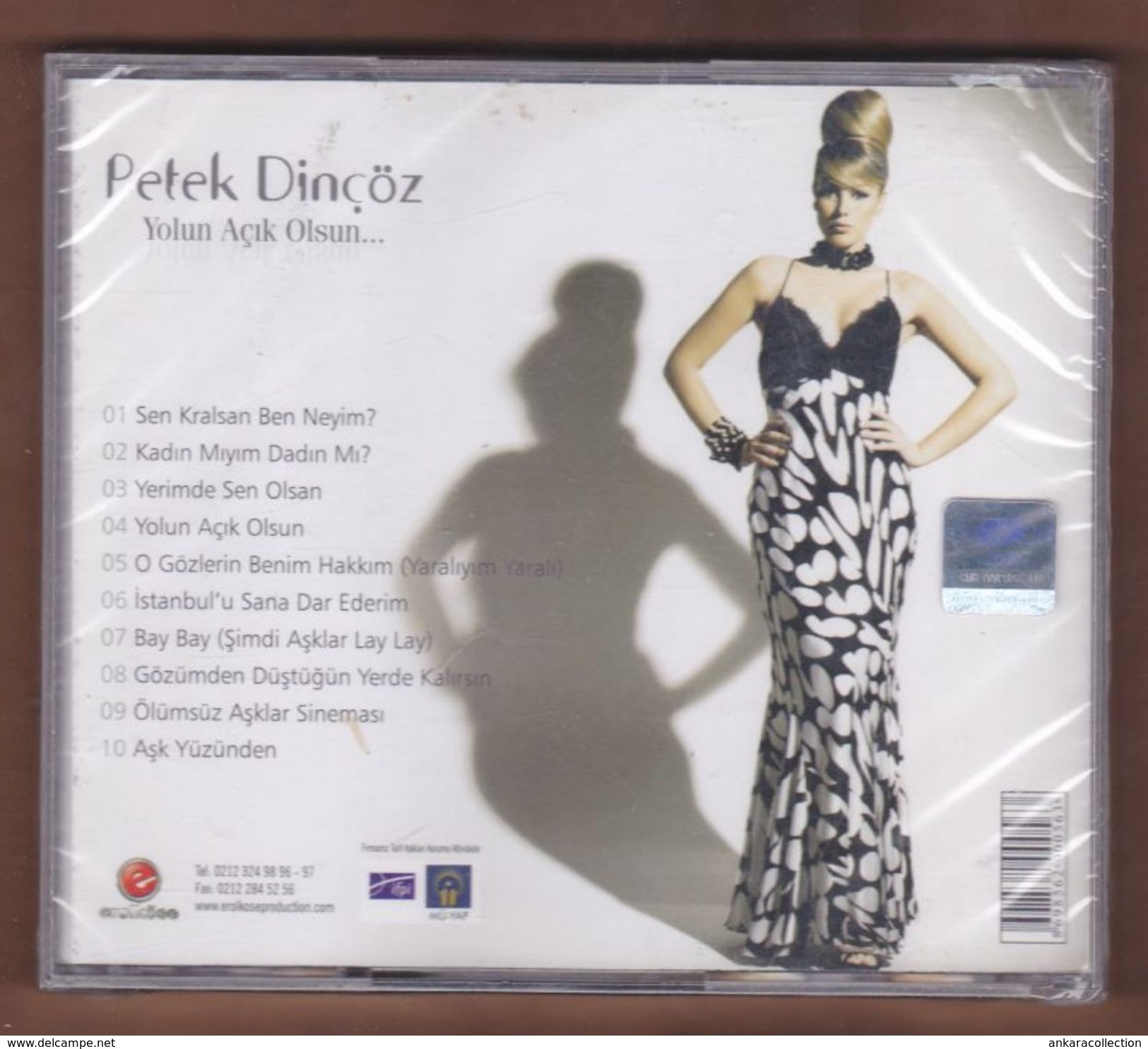 AC -  Petek Dinçöz Yolun Açık Olsun BRAND NEW TURKISH MUSIC CD - Wereldmuziek
