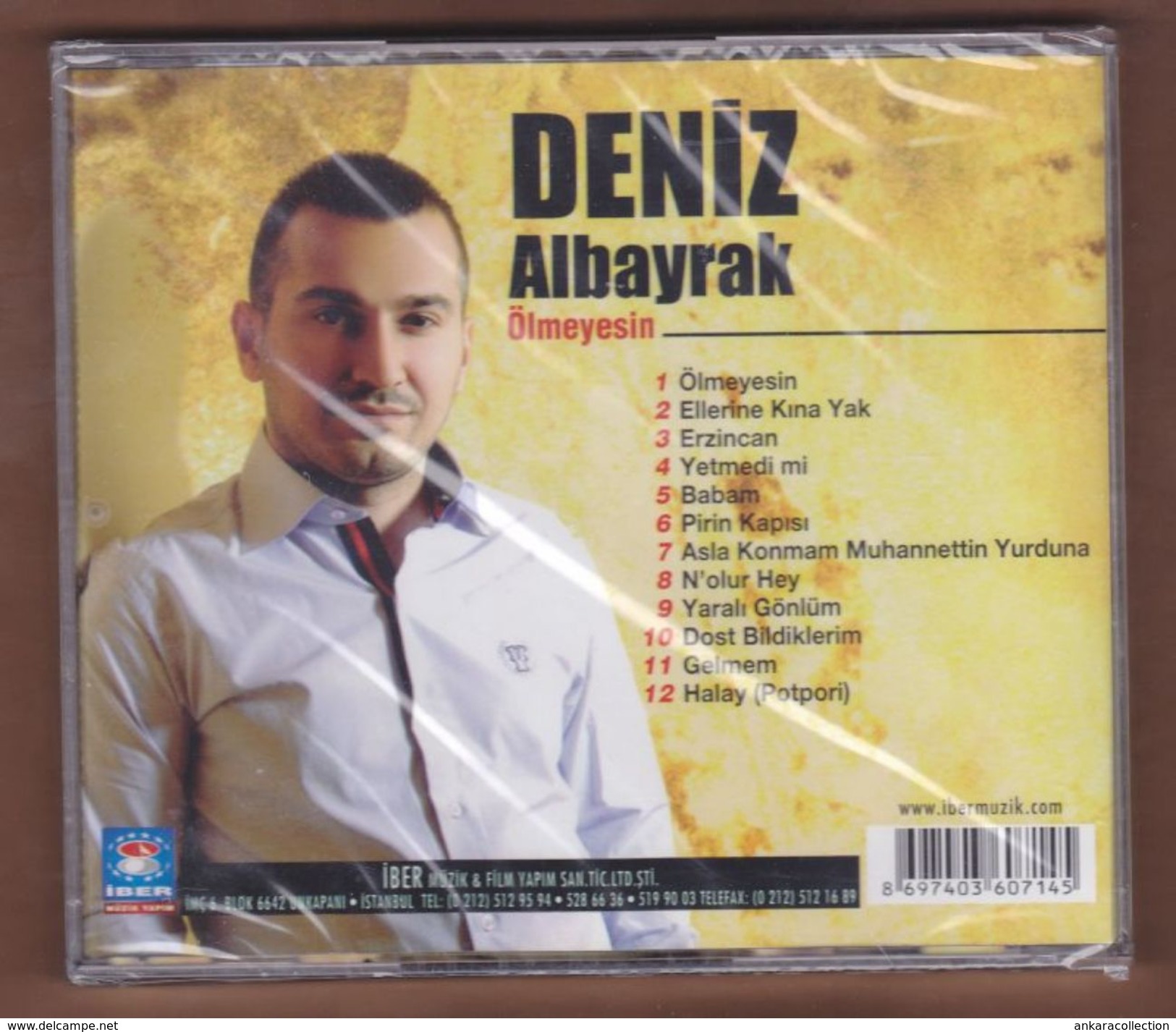 AC -  Deniz Albayrak ölmeyesin BRAND NEW TURKISH MUSIC CD - Musiques Du Monde