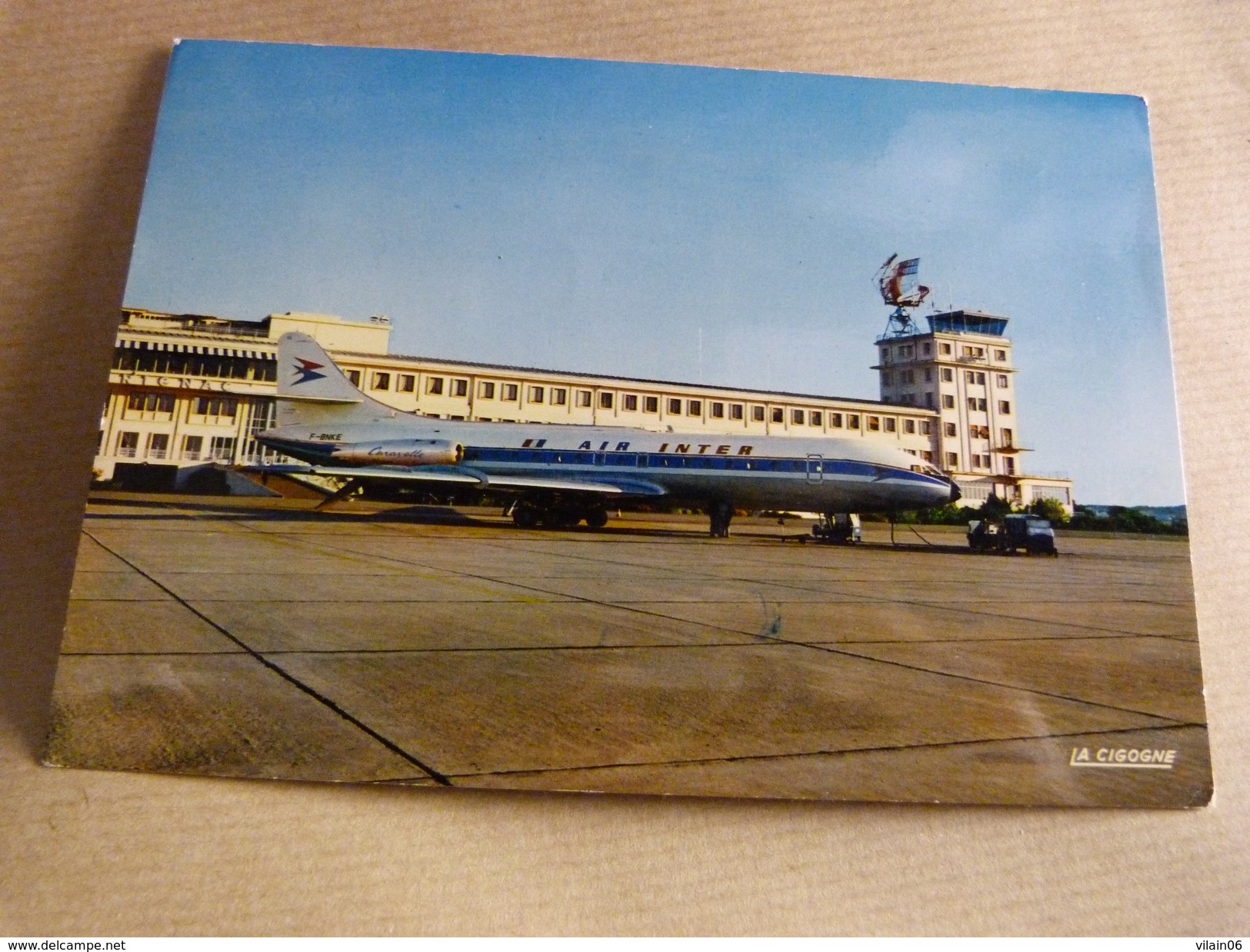 AIRPORT / FLUGHAFEN / AEROPORT   BORDEAUX MERIGNAC   CARAVELLE AIR INTER - Aérodromes