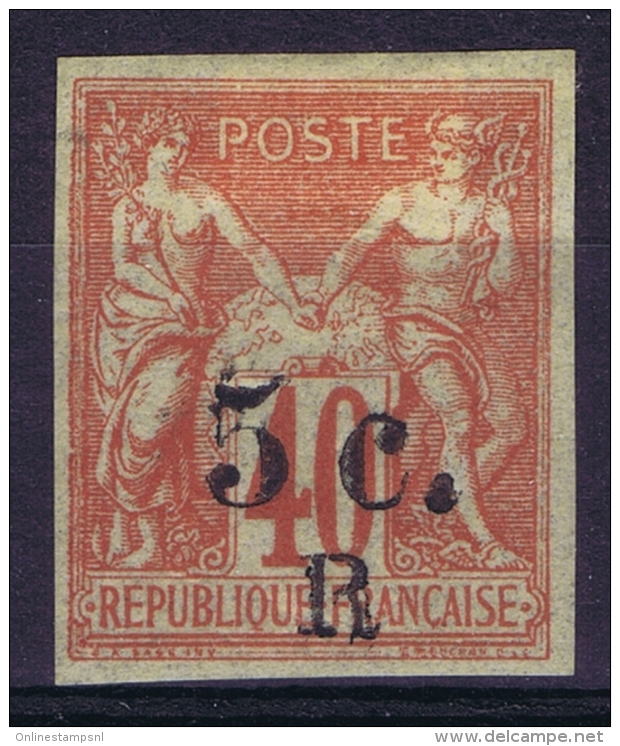 Reunion Yv Nr 8  MH/* Flz/ Charniere  1885 - Neufs