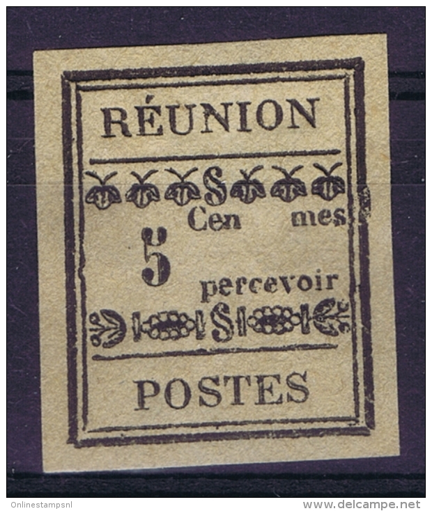 Reunion Yv Nr 1 A  Tax Sans Ti + A   Not Used (*) SG - Segnatasse