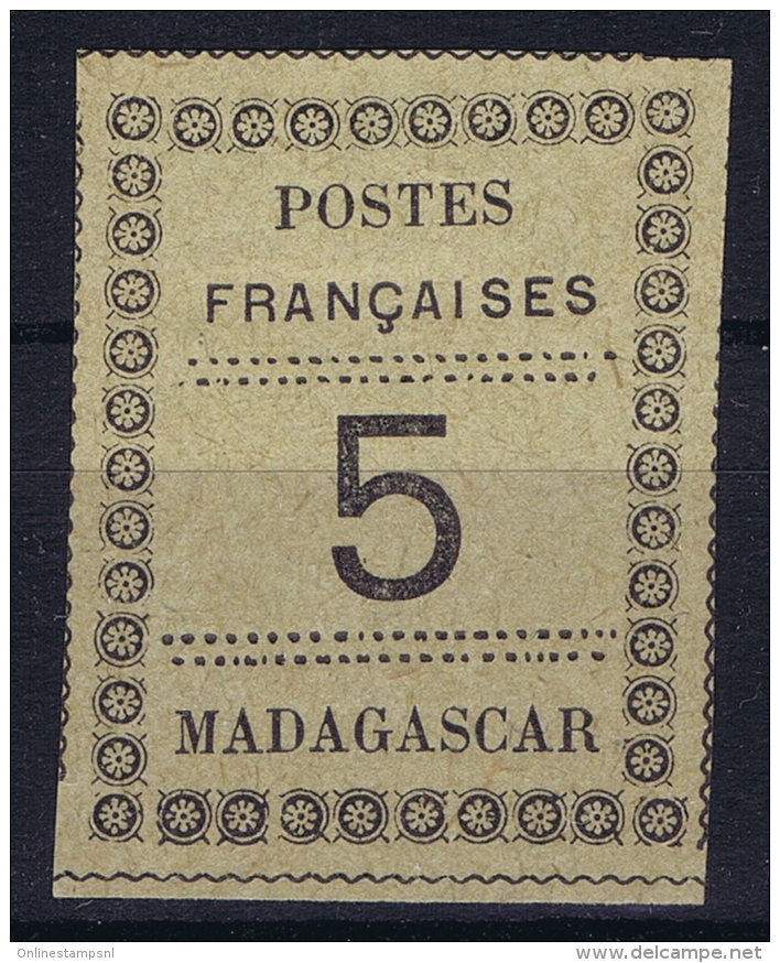 Madagascar  Yv Nr 8  Not Used (*) SG As Issued 1891 - Unused Stamps