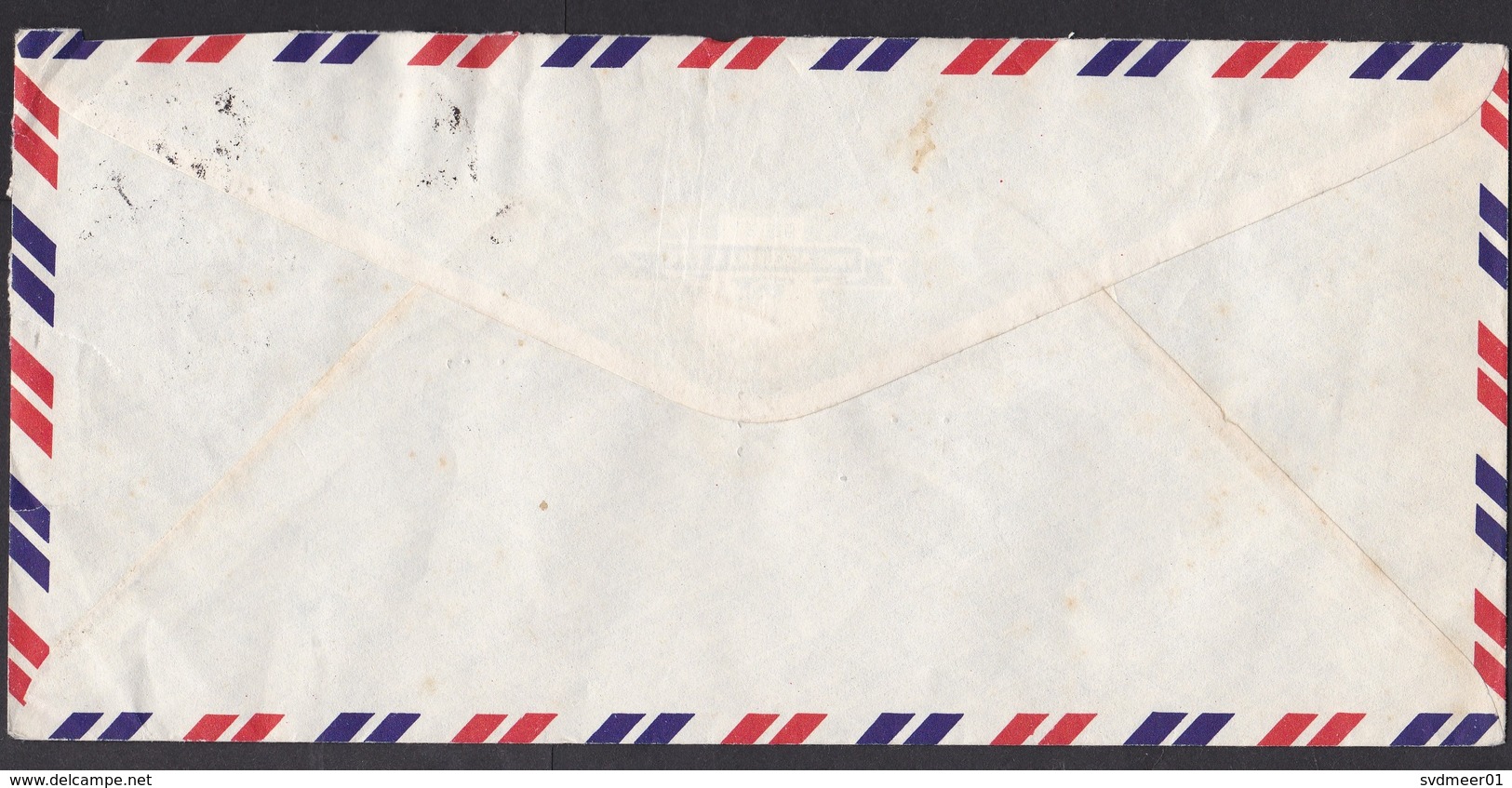 Sierra Leone: Airmail Cover To Netherlands, 2 Stamps, British Navy Vessel, Sailing/steam/cable Ship (minor Damage) - Sierra Leone (1961-...)