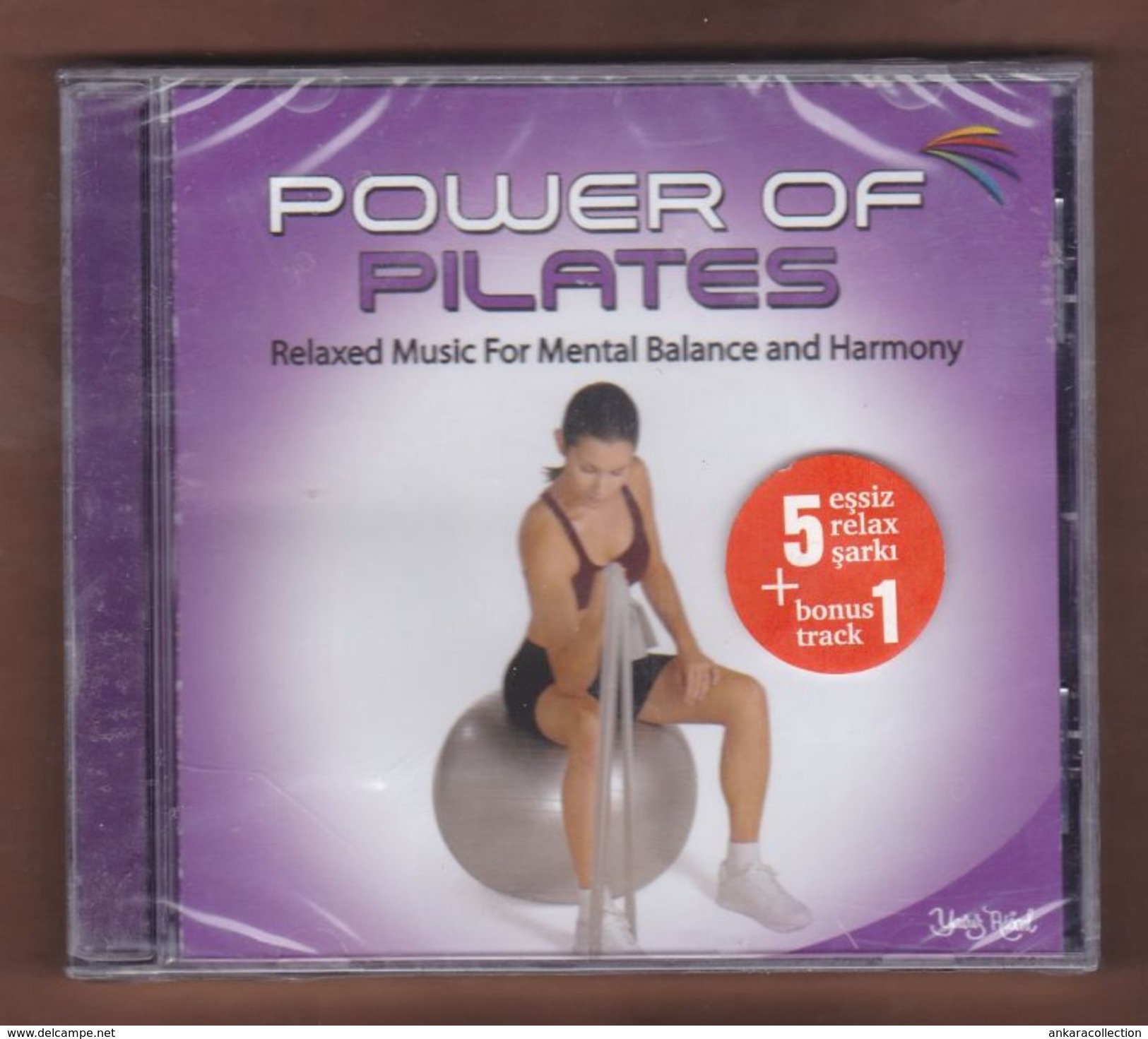 AC -  POWER OF PILATES RELAXED MUSIC FOR MENTAL BALANCE AND HARMONY BRAND NEW TURKISH MUSIC CD - Musiques Du Monde