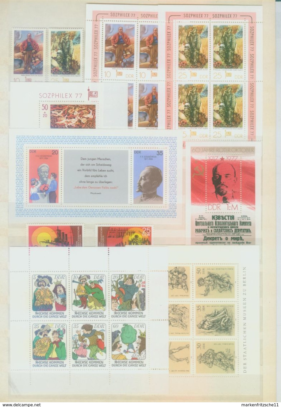 Lot ältere DDR (Ost Germany)  ** - Lots & Kiloware (mixtures) - Max. 999 Stamps