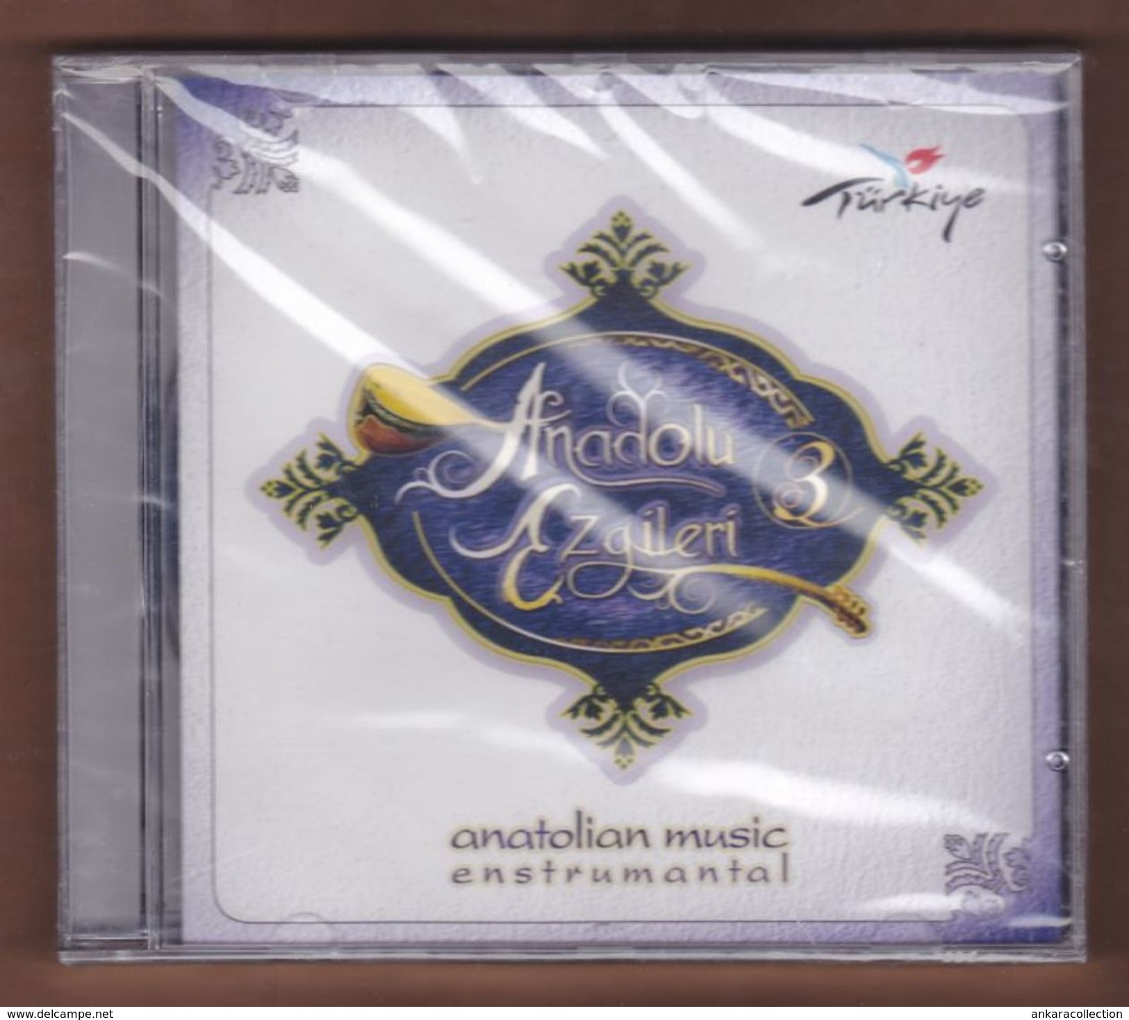AC -  Anadolu Ezgileri 3 Anatolian Music Enstrumental BRAND NEW TURKISH MUSIC CD - World Music