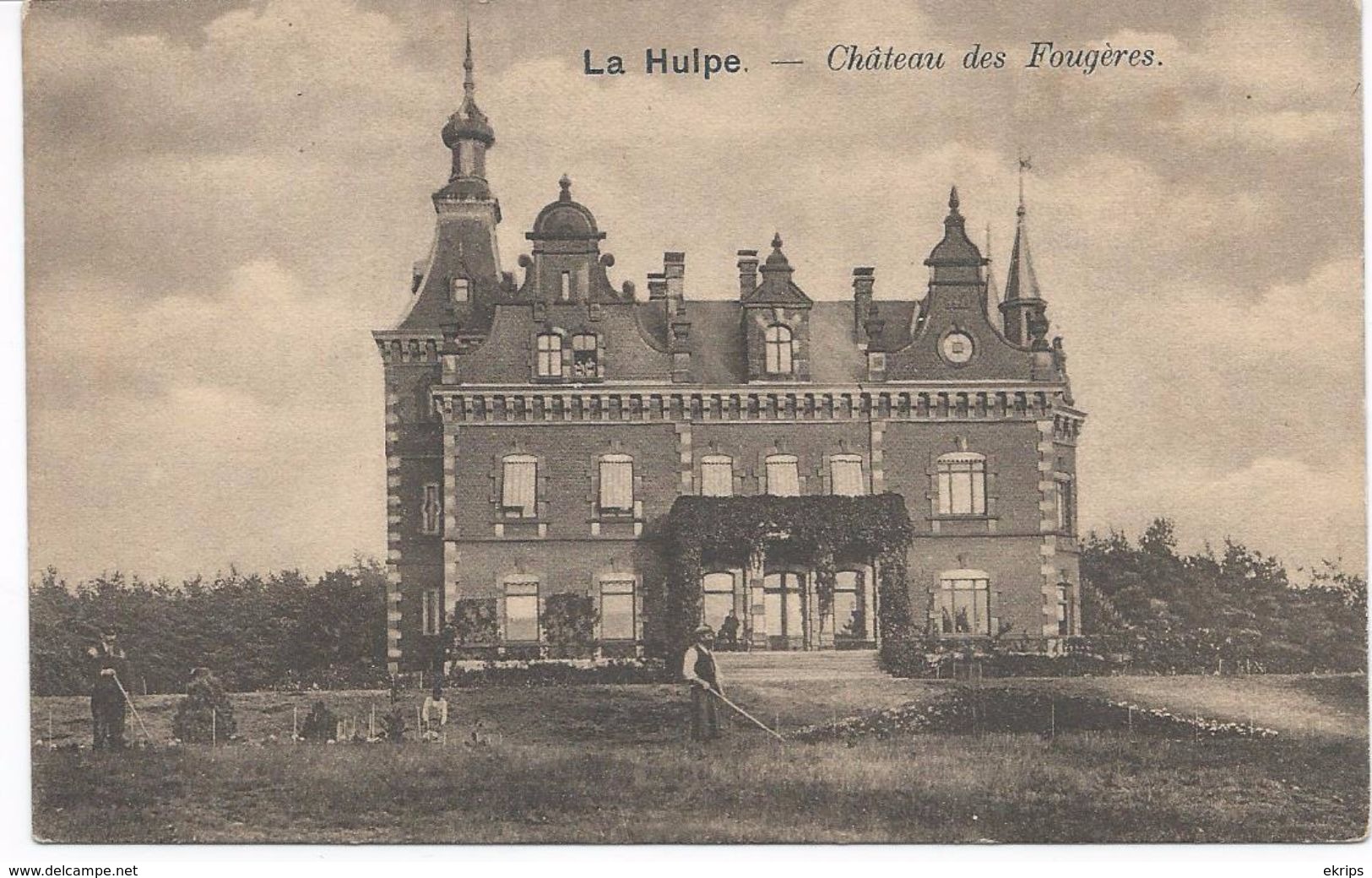 La Hulpe.--Château Des Fougères. - La Hulpe