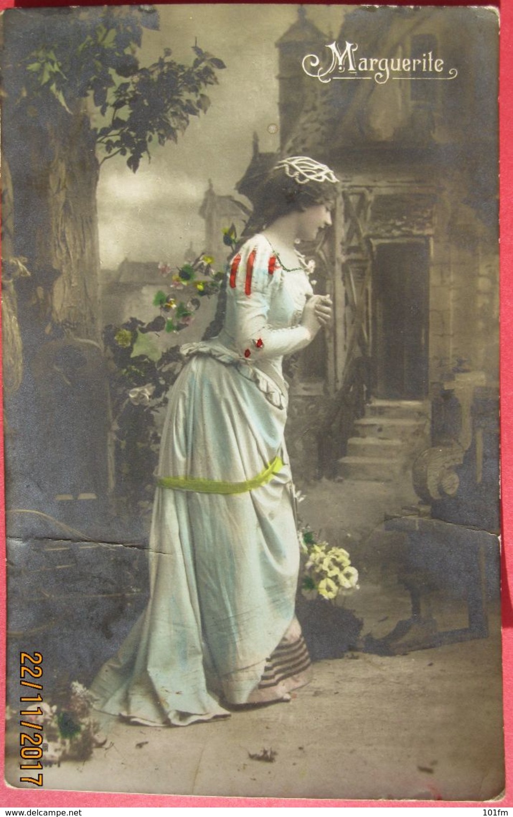 WOMAN PORTRAIT - MARGUERITE 1906 - Fotografie