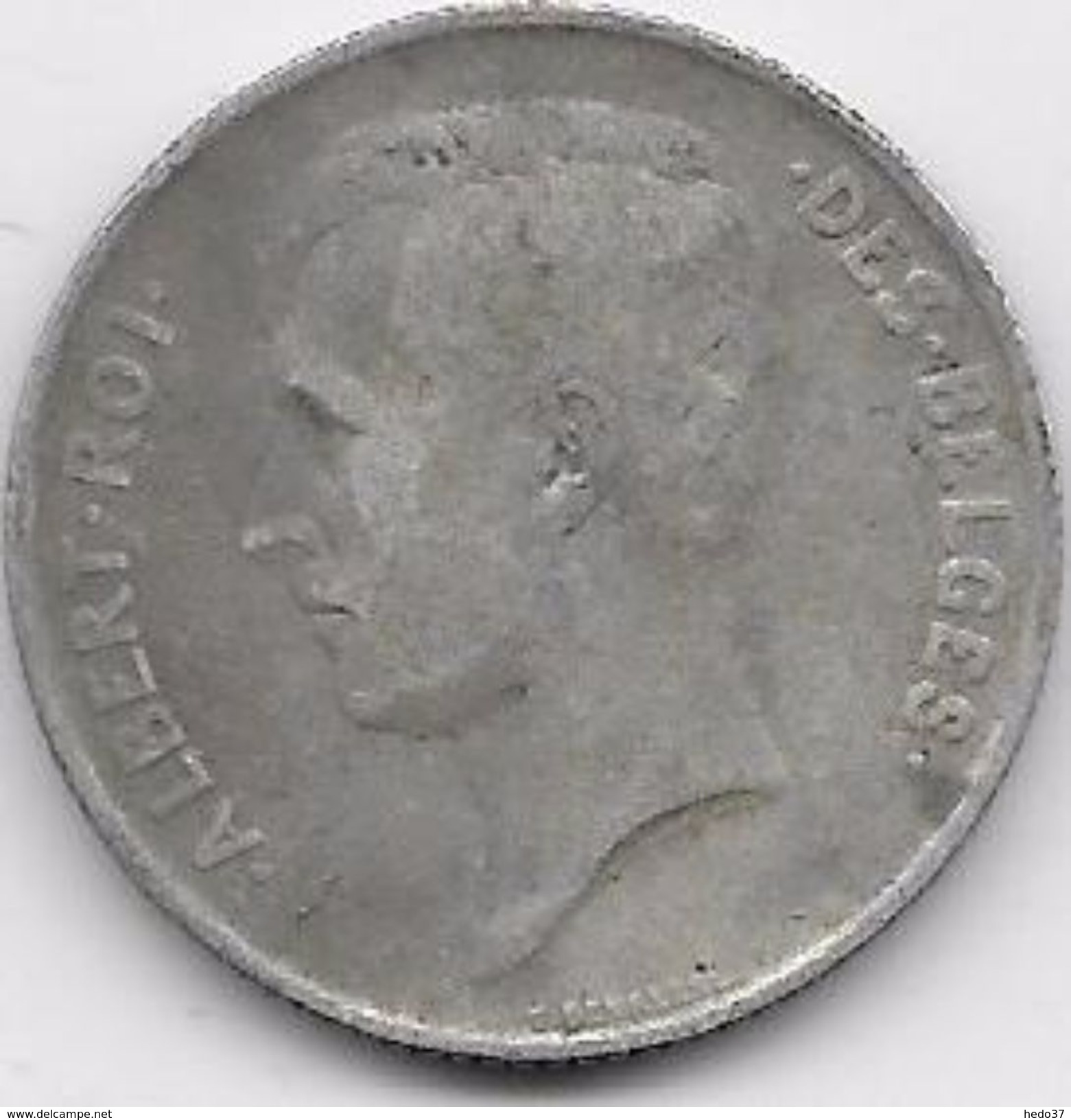 Belgique - 1 Franc 1911 - Argent - 1 Frank