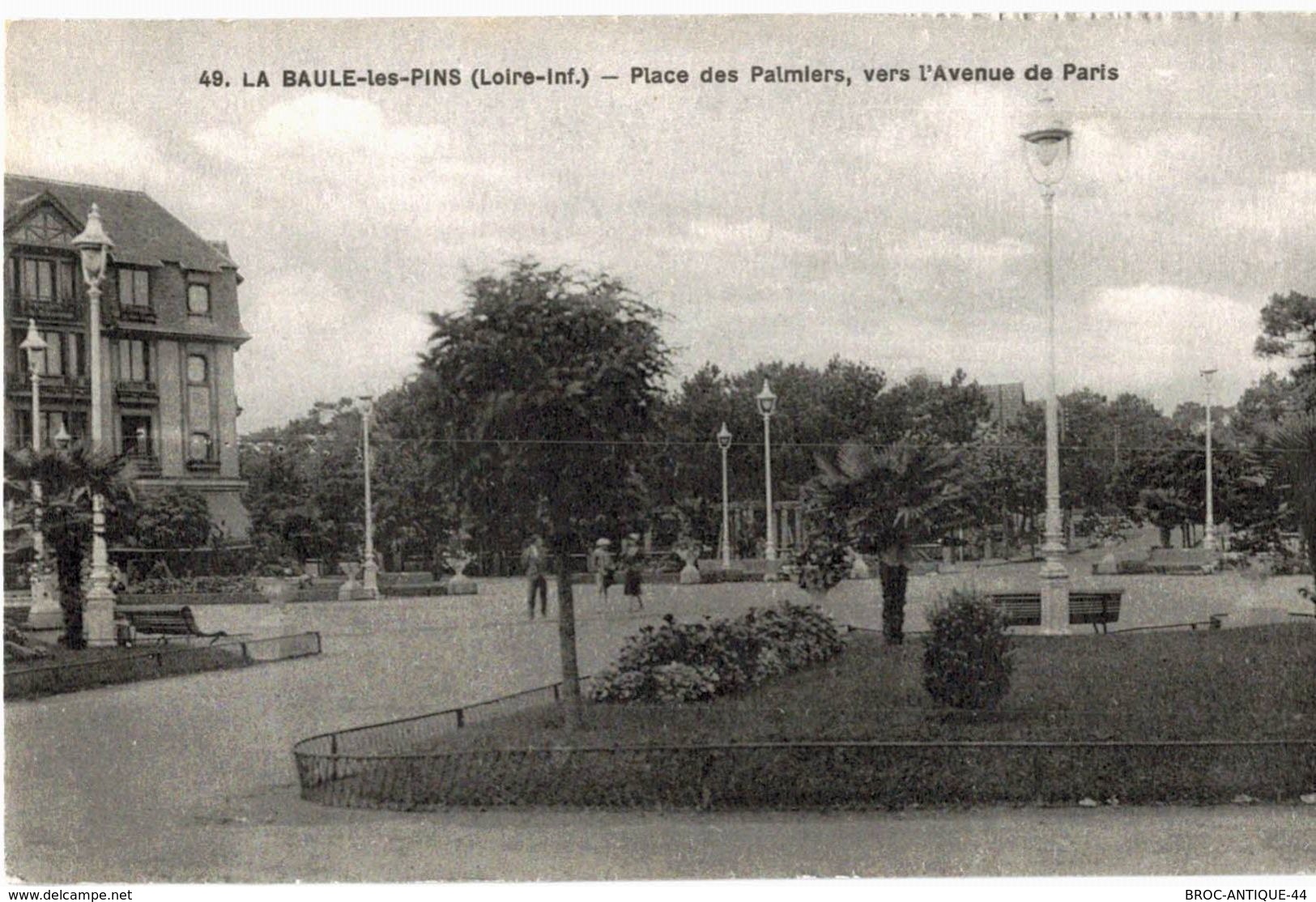 LOT N°2 - LOT DE 120 CARTES DE LA BAULE - LE FRONT DE MER ET LE CENTRE