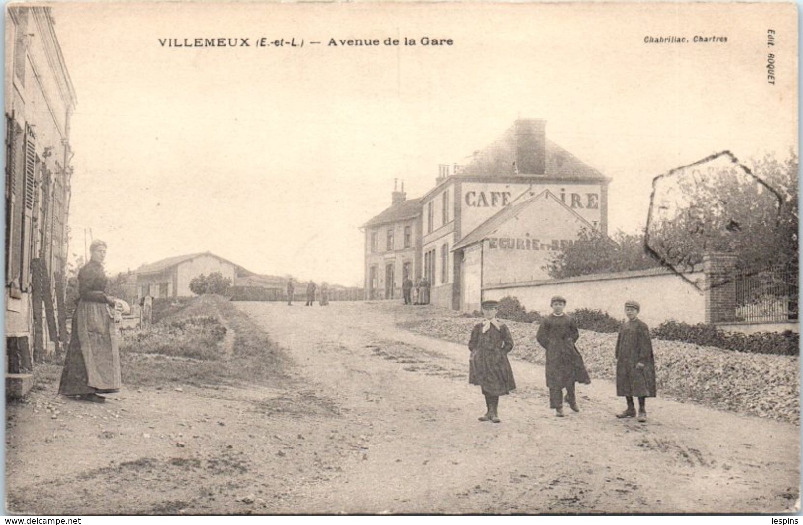 28 - VILLEMEUX --  Avenue De La Gare - Villemeux-sur-Eure