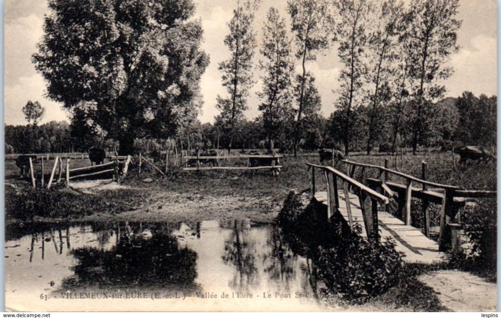 28 - VILLEMEUX -- Vallée De L'Eure - Le Pont  St Pierre - Villemeux-sur-Eure