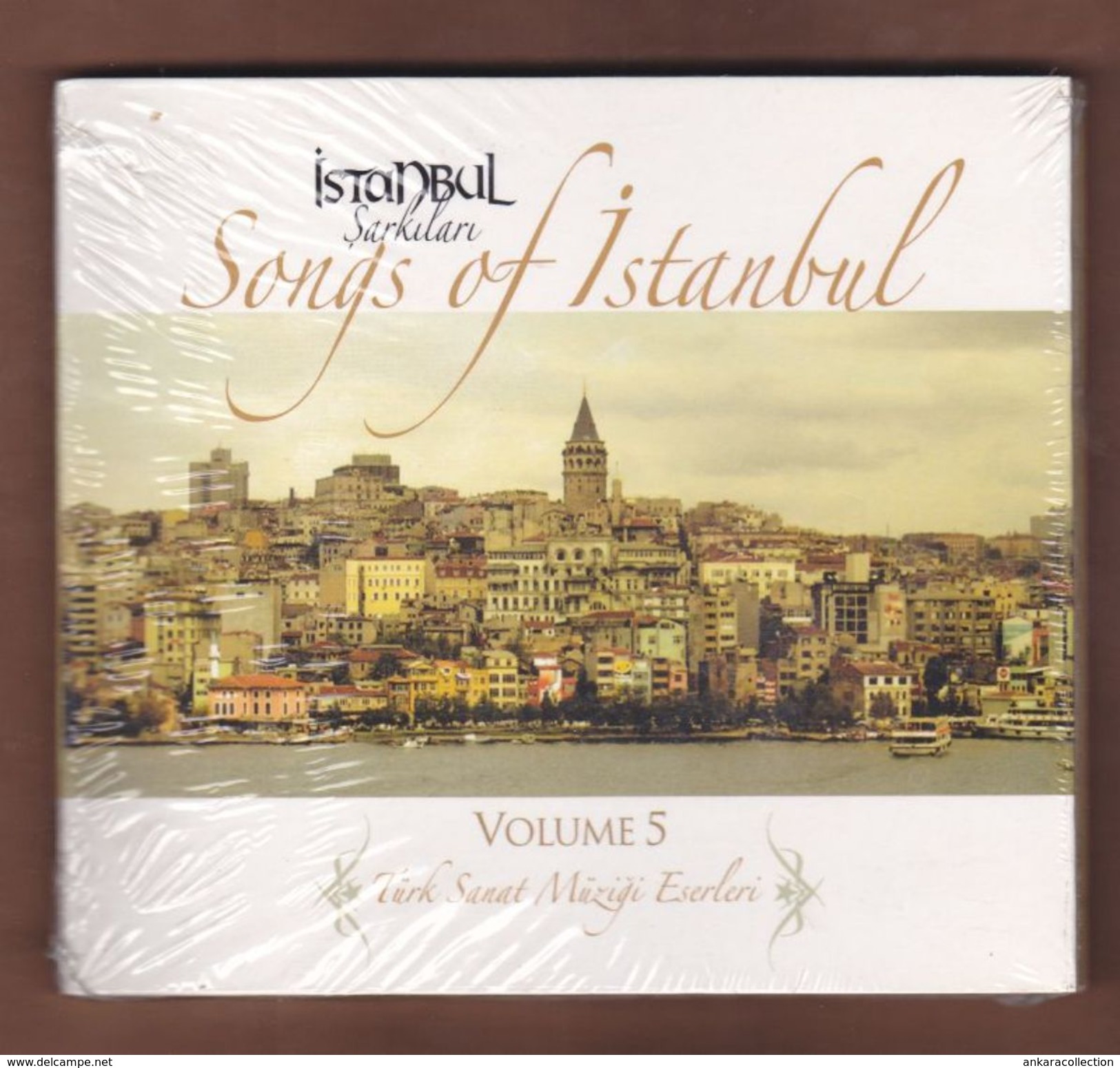 AC -  Istanbul şarkıları Songs Of Istanbul Volume 5 Türk Sanat Müziği Eserleri BRAND NEW TURKISH MUSIC CD - Musiques Du Monde