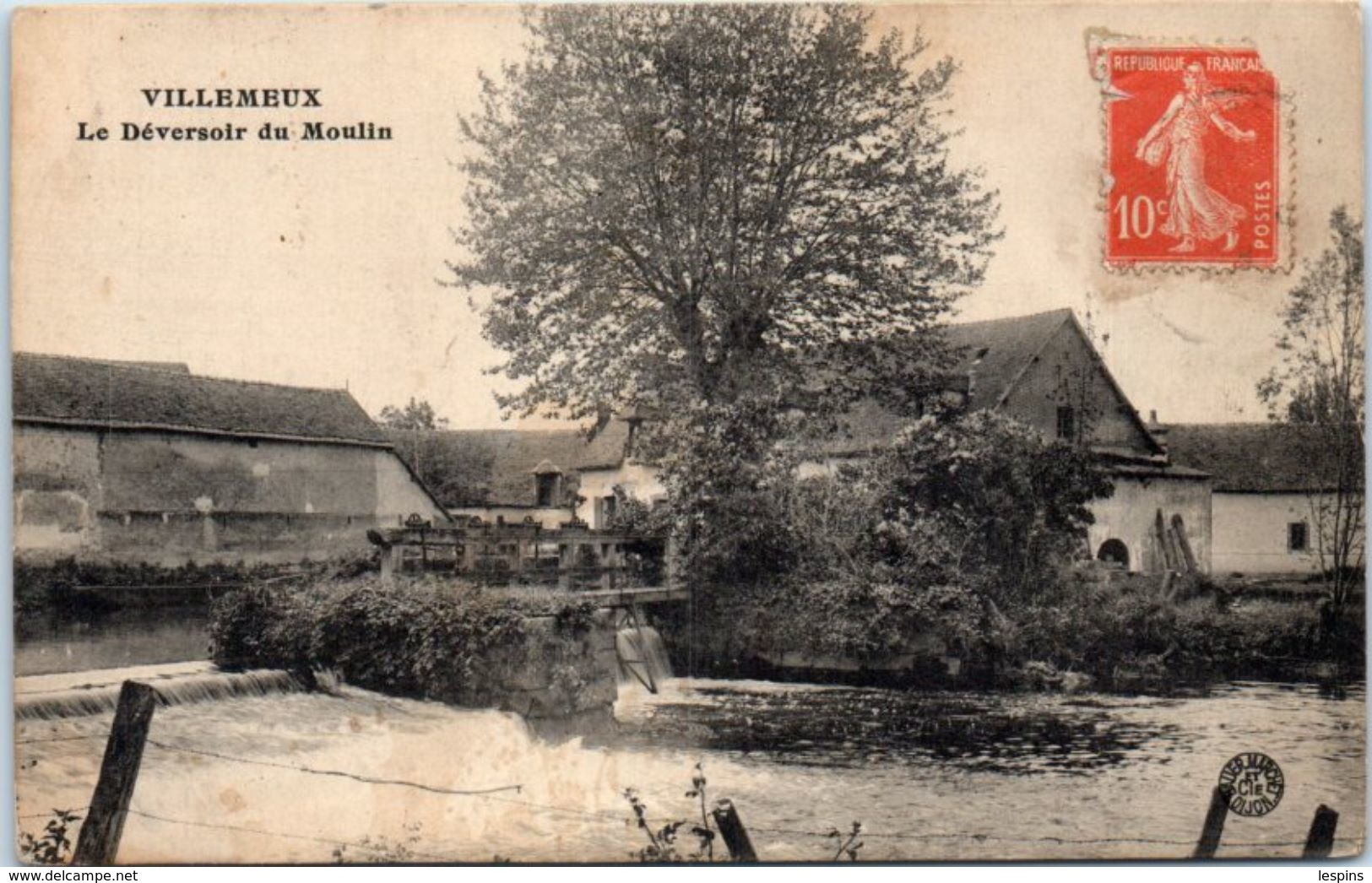 28 - VILLEMEUX -- Le Déversoir Du Moulin - Villemeux-sur-Eure