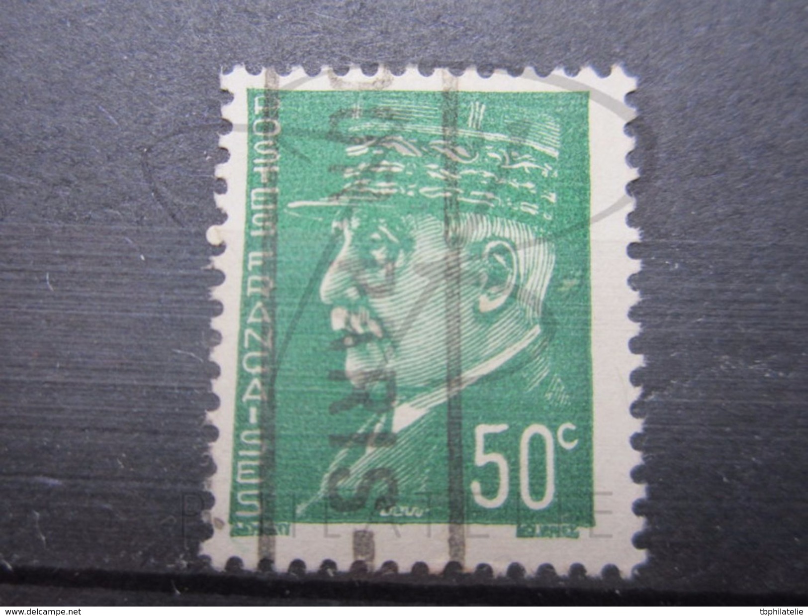 VEND TIMBRE DE FRANCE N° 508 , FOND LIGNE !!! - Used Stamps