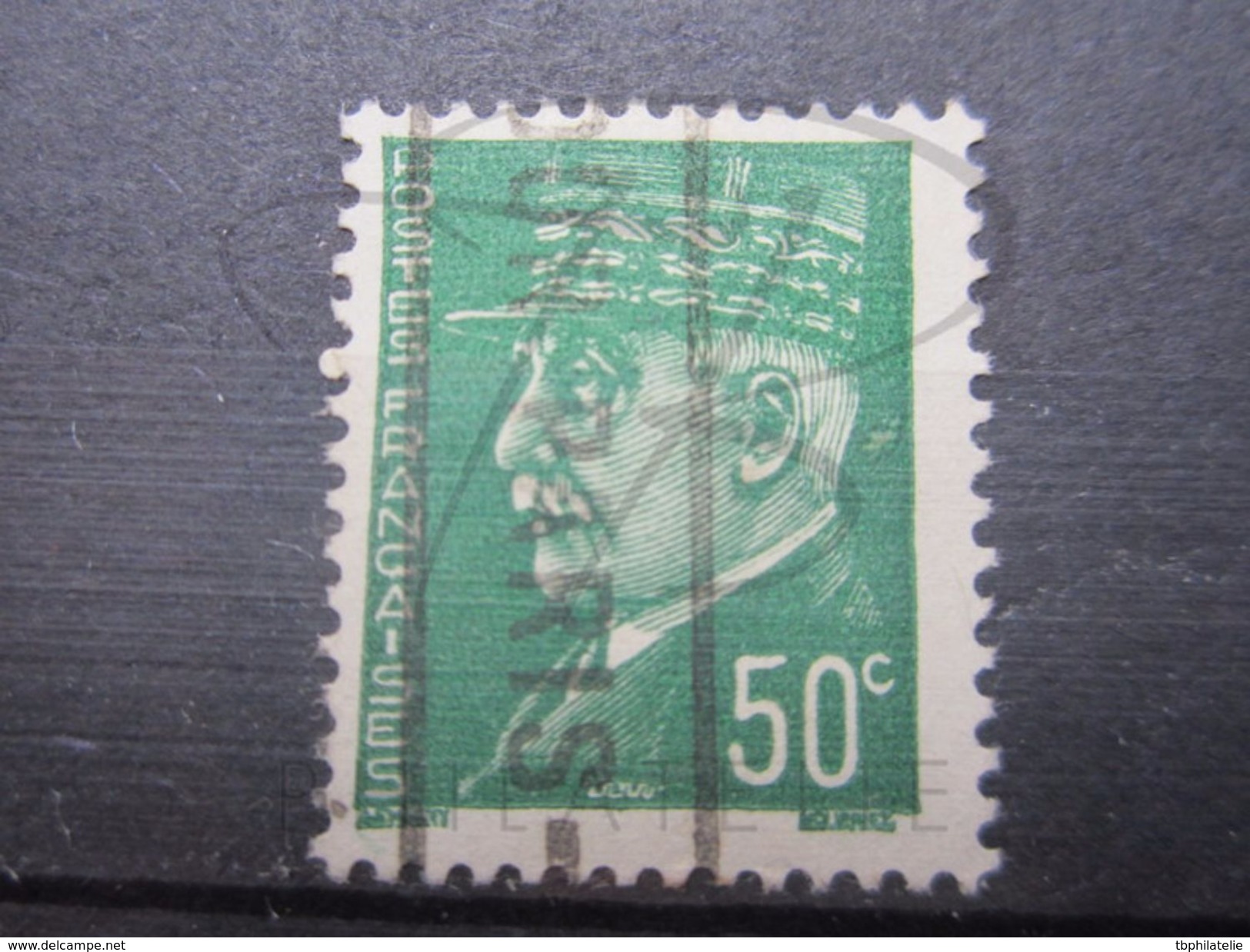 VEND TIMBRE DE FRANCE N° 508 , FOND LIGNE !!! - Usati