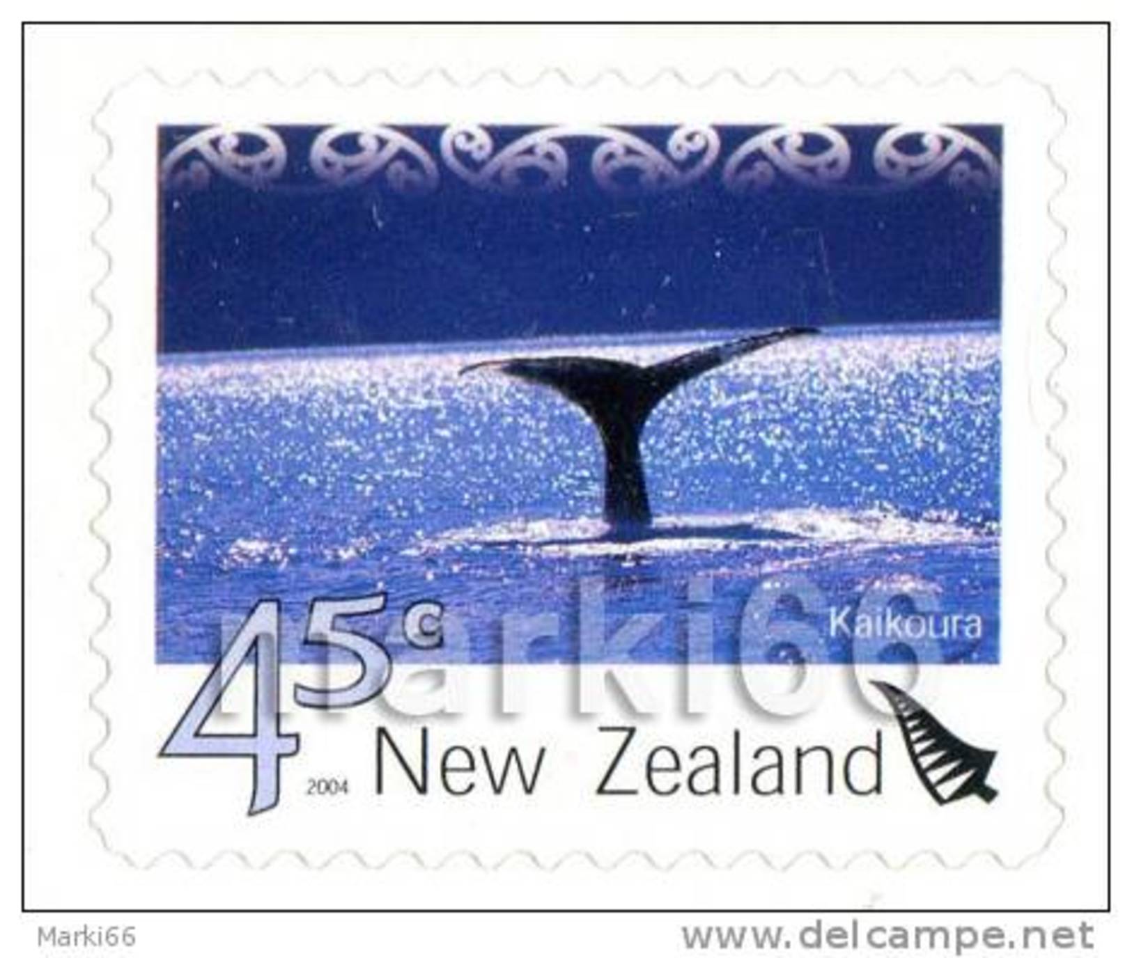 New Zealand - 2004 - Definitive - Kaikoura - Mint Self-adhesive Booklet Stamp - Ongebruikt