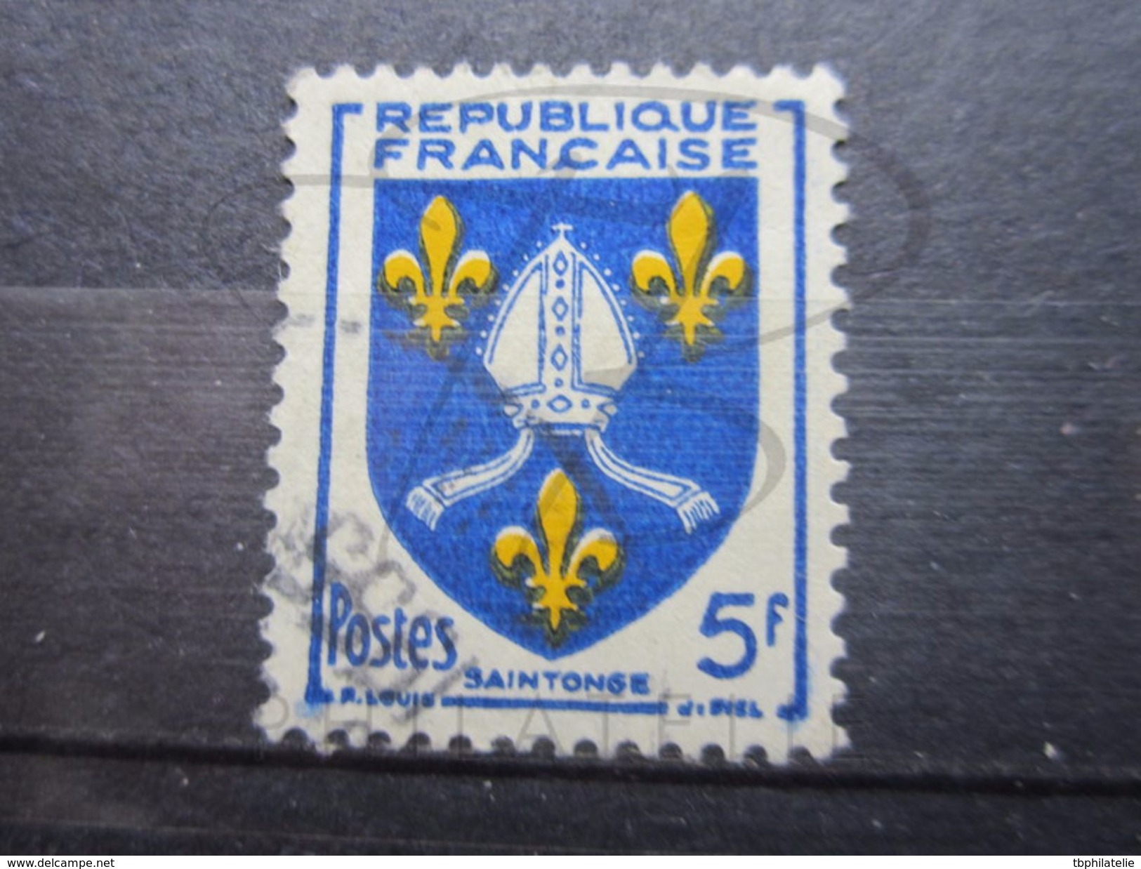 VEND TIMBRE DE FRANCE N° 1005 , MITRE SANS CROIX !!! - Usados