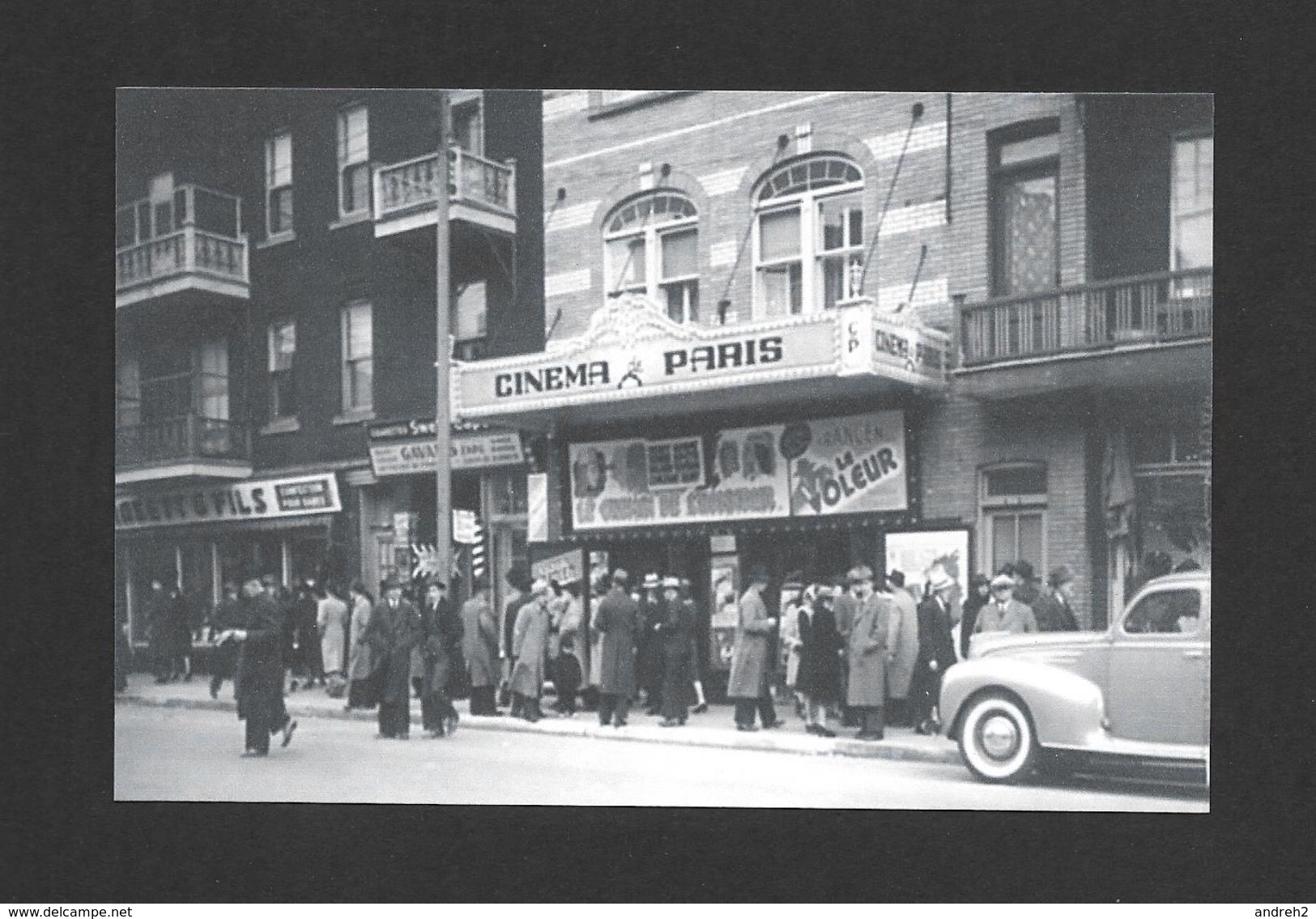 TROIS RIVIÈRES - CINÉMA DE PARIS DANS LES ANNÉES 1940 - Trois-Rivières