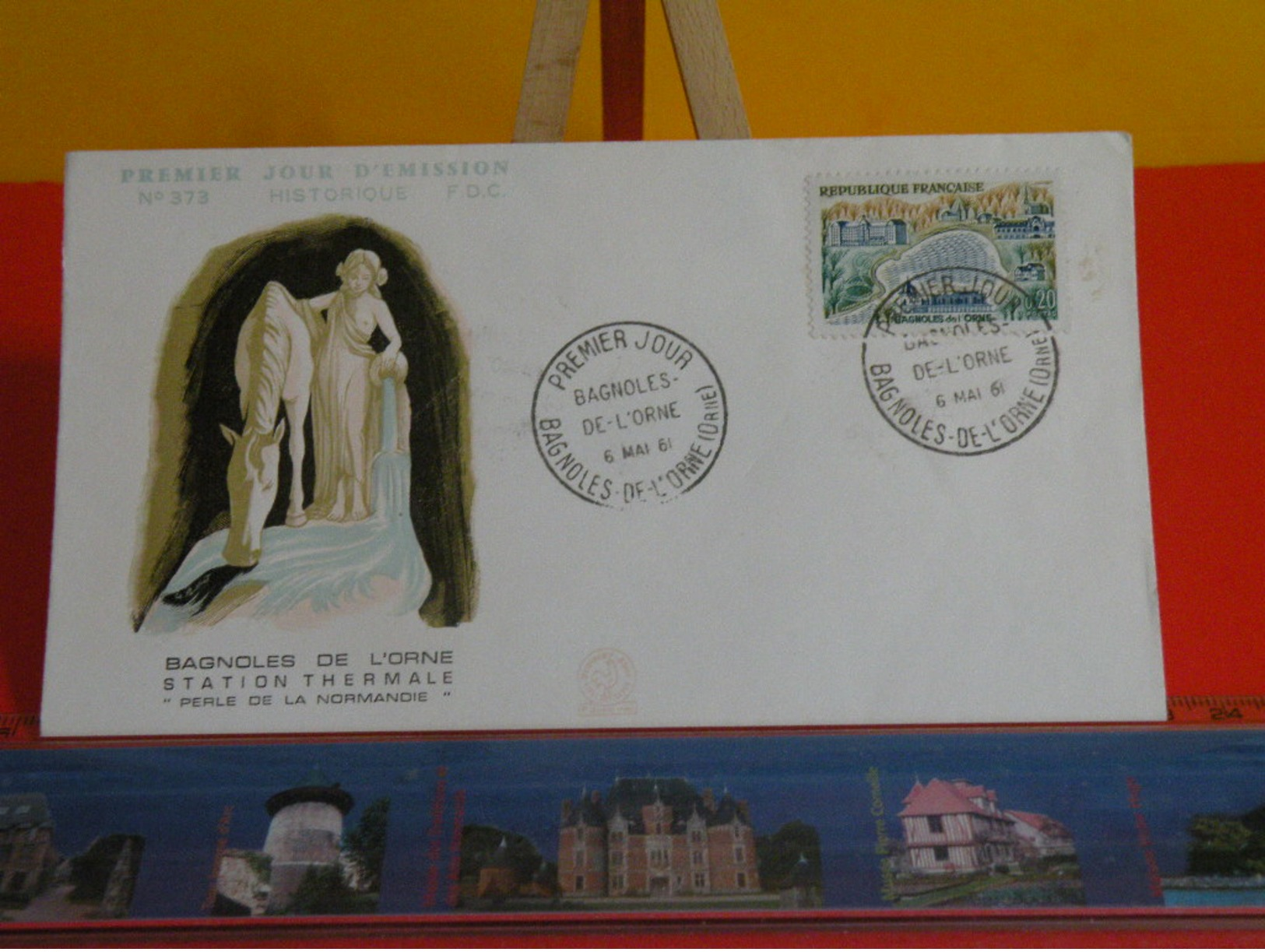 Coté 2,50€ > Bagnoles De L'Orne Capital Des Veines > 6.5.1961 > Bagnoles De L'Orne (61)> FDC 1er Jour - 1960-1969