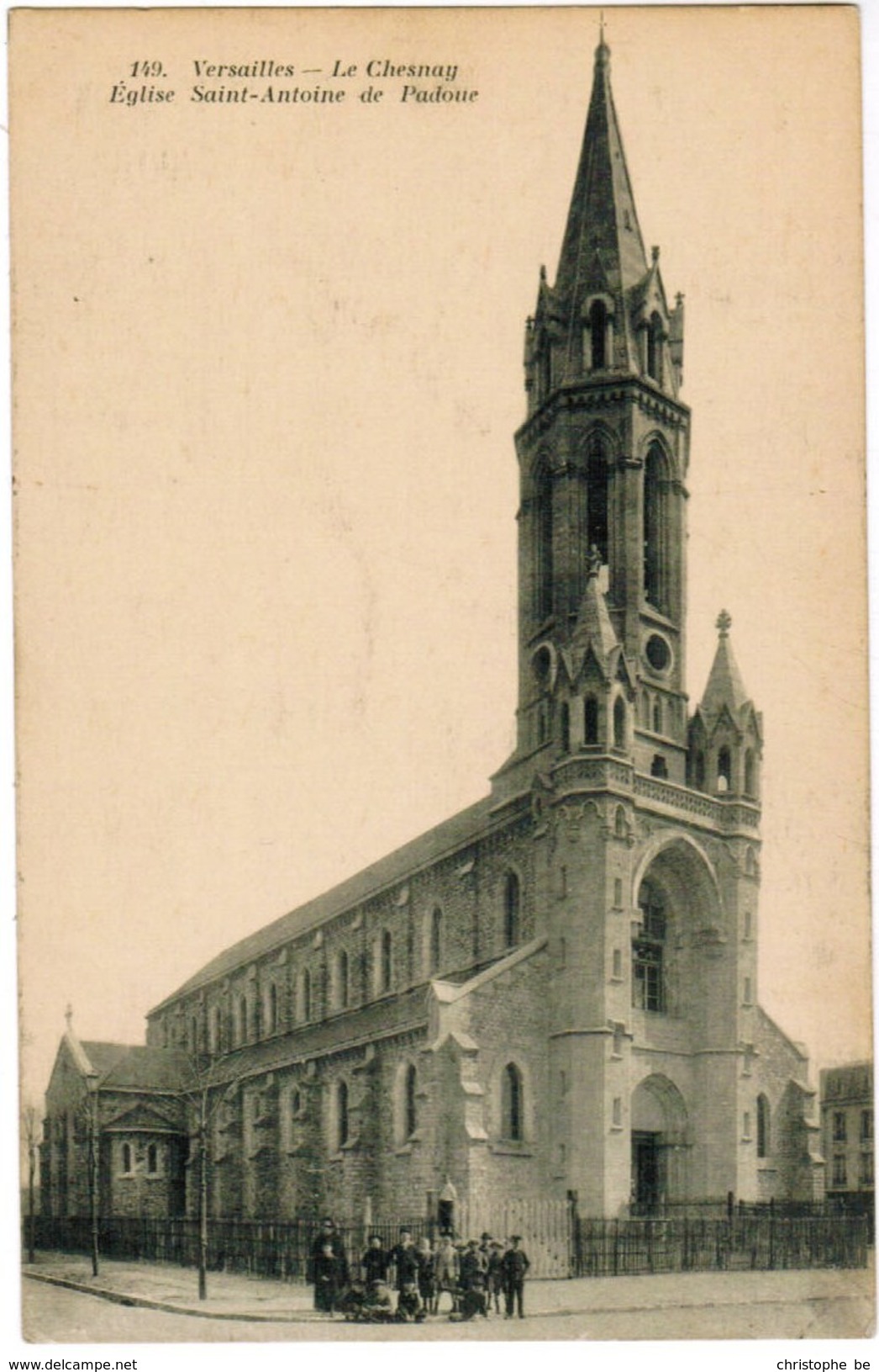 CPA Le Chesnay, Eglise Saint Antoine De Padoue, Versailles (pk35939) - Le Chesnay